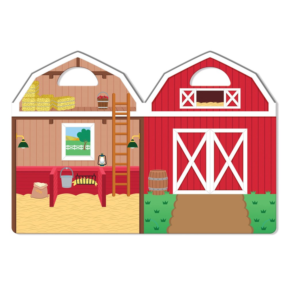 Melissa and Doug KABARTMALI TAK ÇIKAR ÇIKARTMA SETİ - ÇİFTLİK