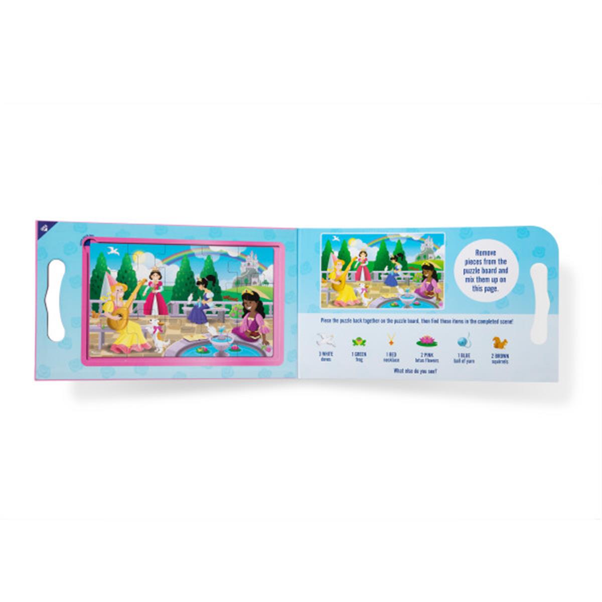 Melissa and Doug Mıknatıslı Yapboz Seti - 2x15 - Prenses