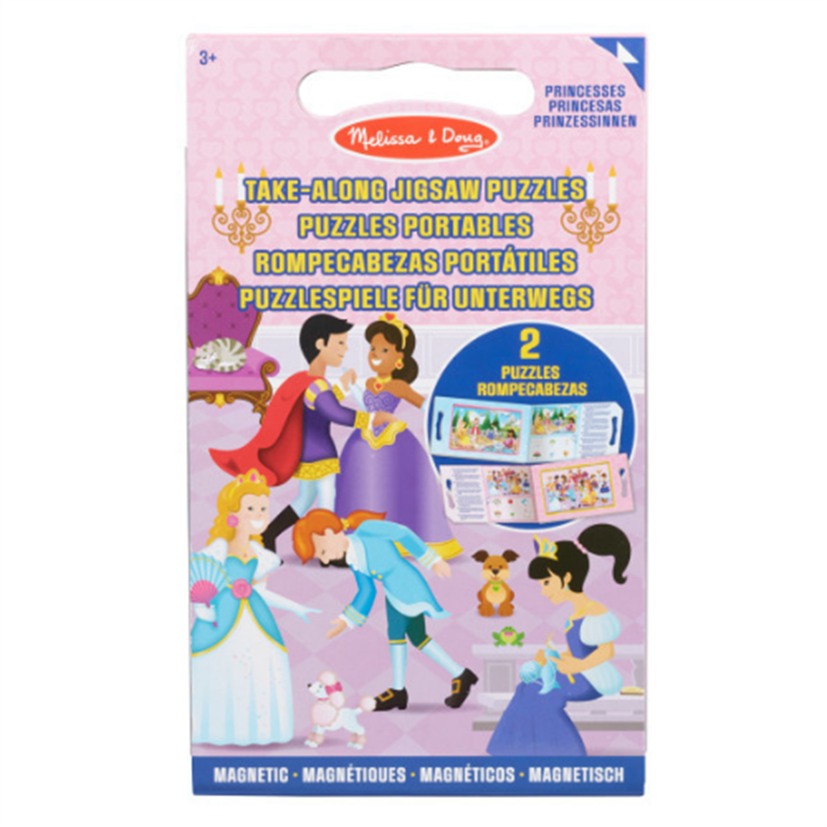 Melissa and Doug Mıknatıslı Yapboz Seti - 2x15 - Prenses
