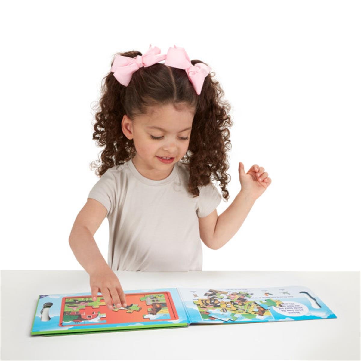 Melissa and Doug Mıknatıslı Yapboz Seti - 2x15 - Çiftlik