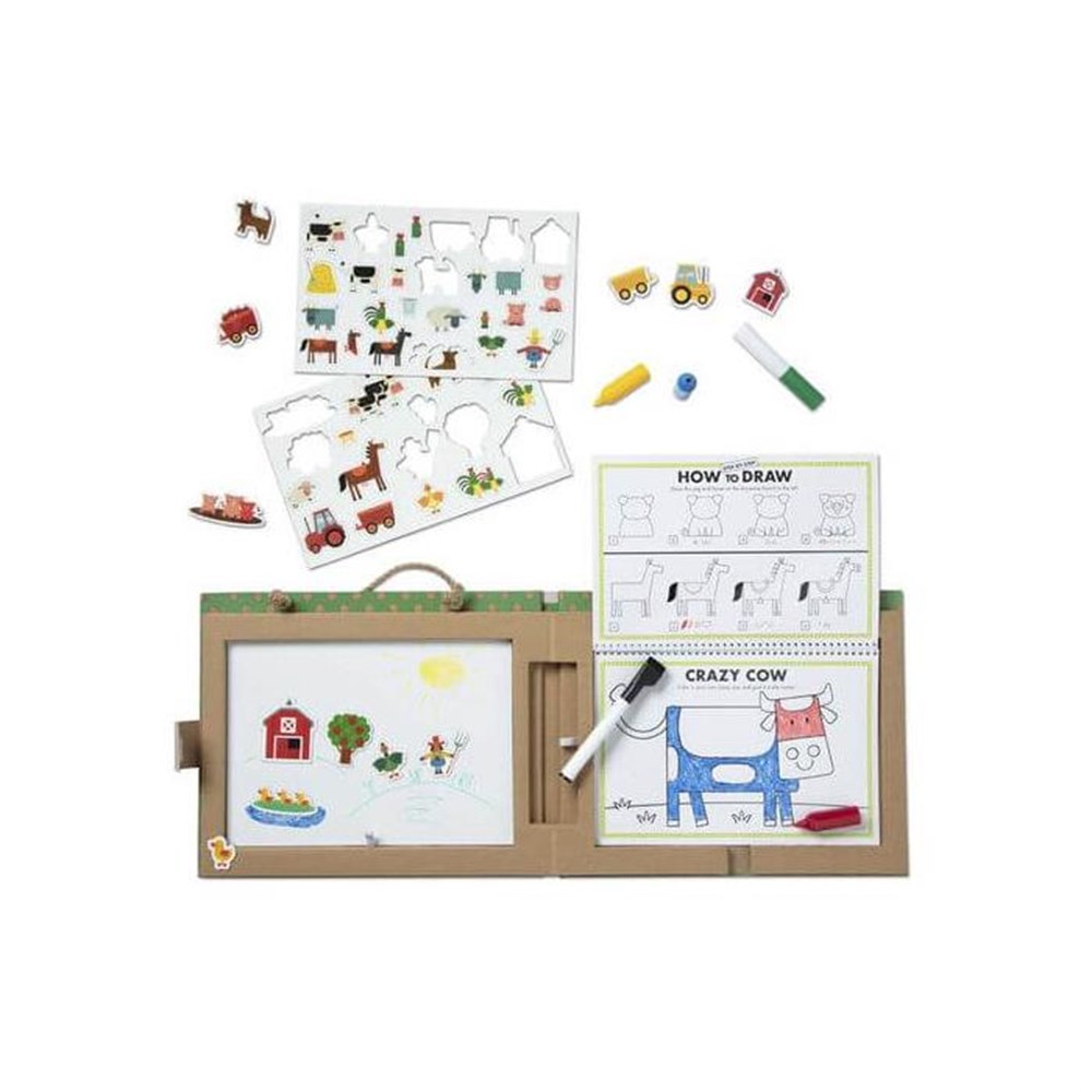 Melissa and Doug OYNA, ÇİZ, YARAT - ÇİFTLİK
