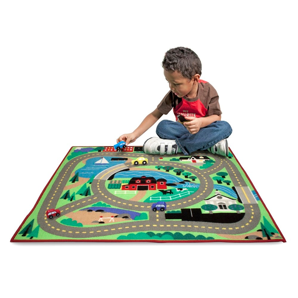 Melissa and Doug Oyun Halı Seti - Arabalar