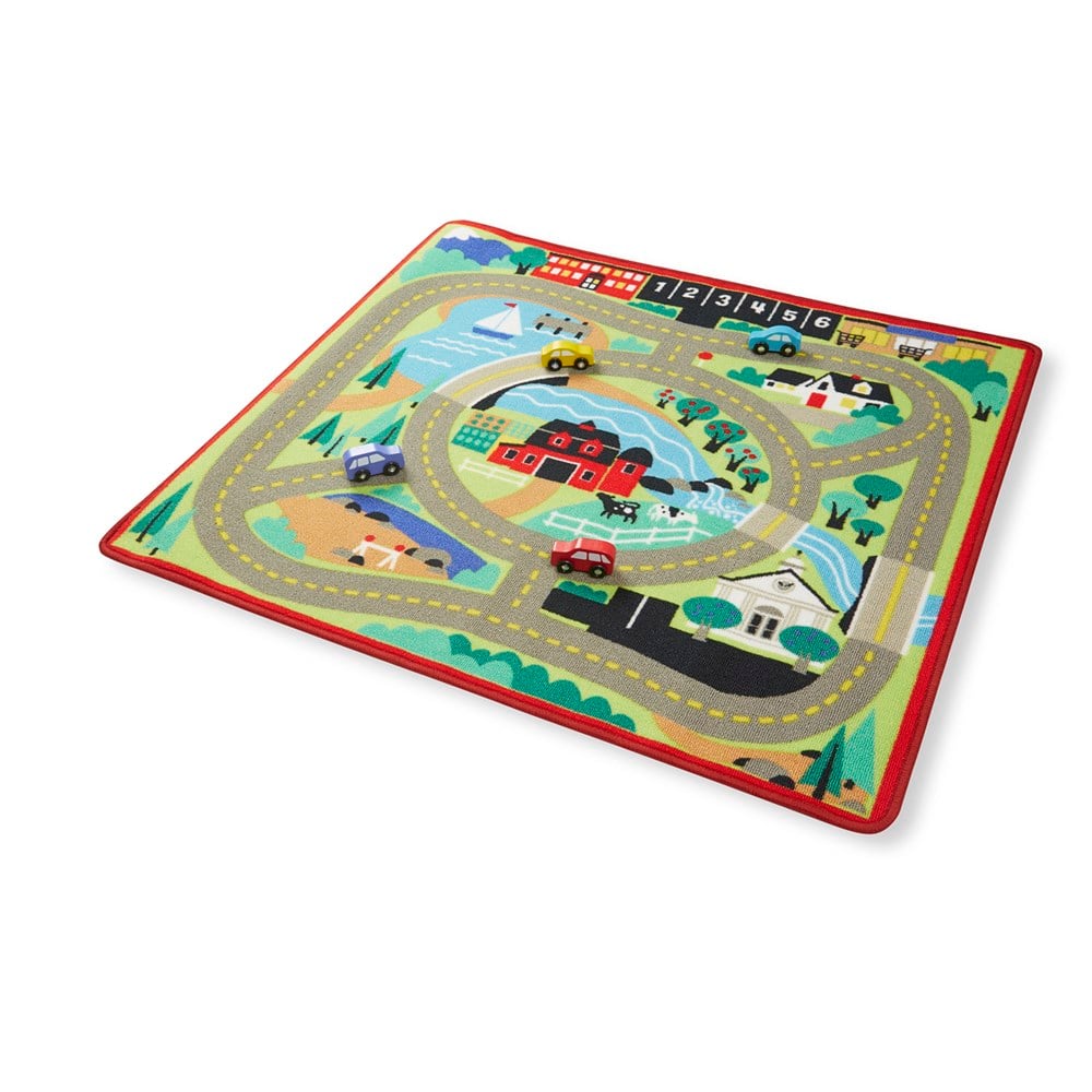 Melissa and Doug Oyun Halı Seti - Arabalar