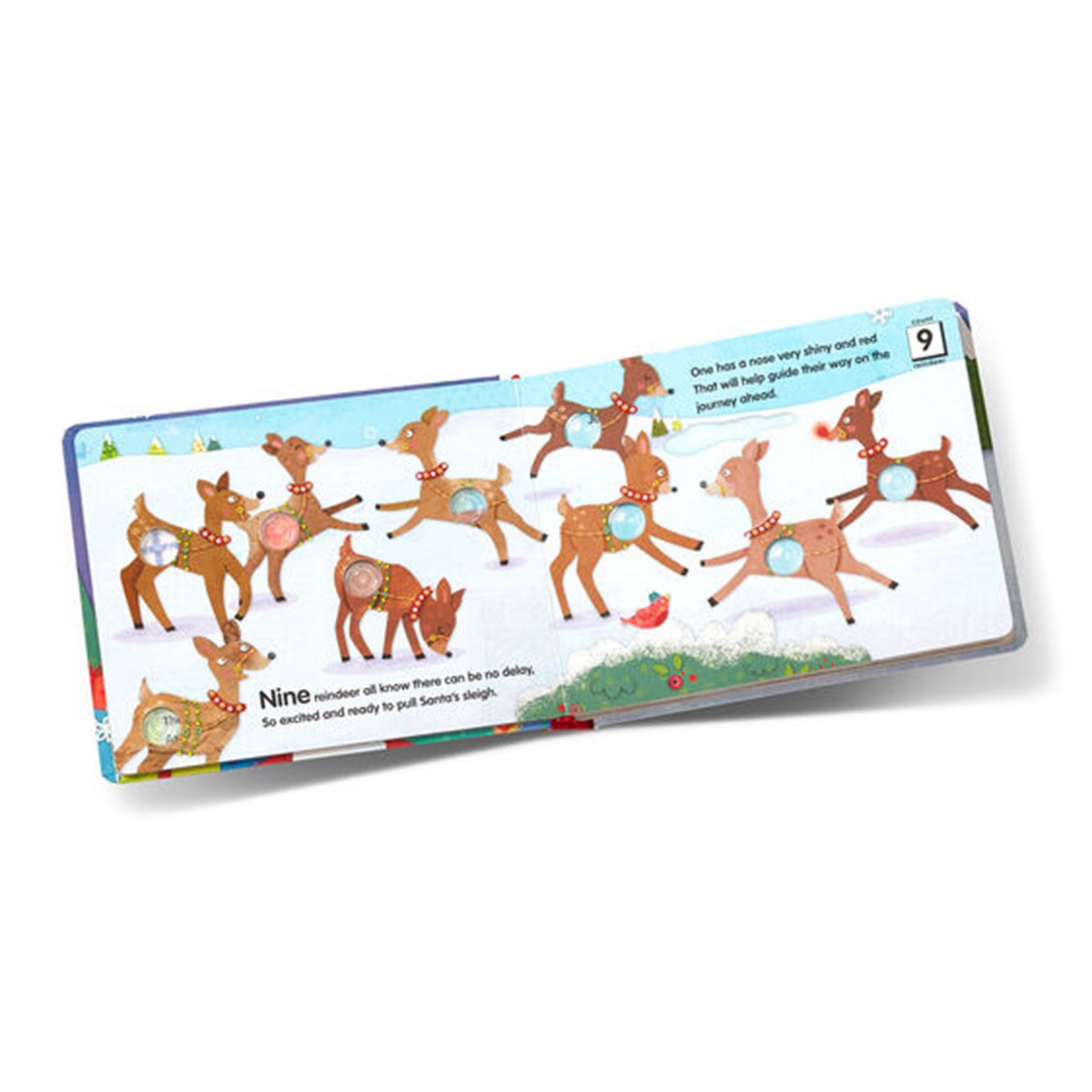 Melissa and Doug Poke-A-Dot - İnteraktif Kitap - The Night Before Christmas