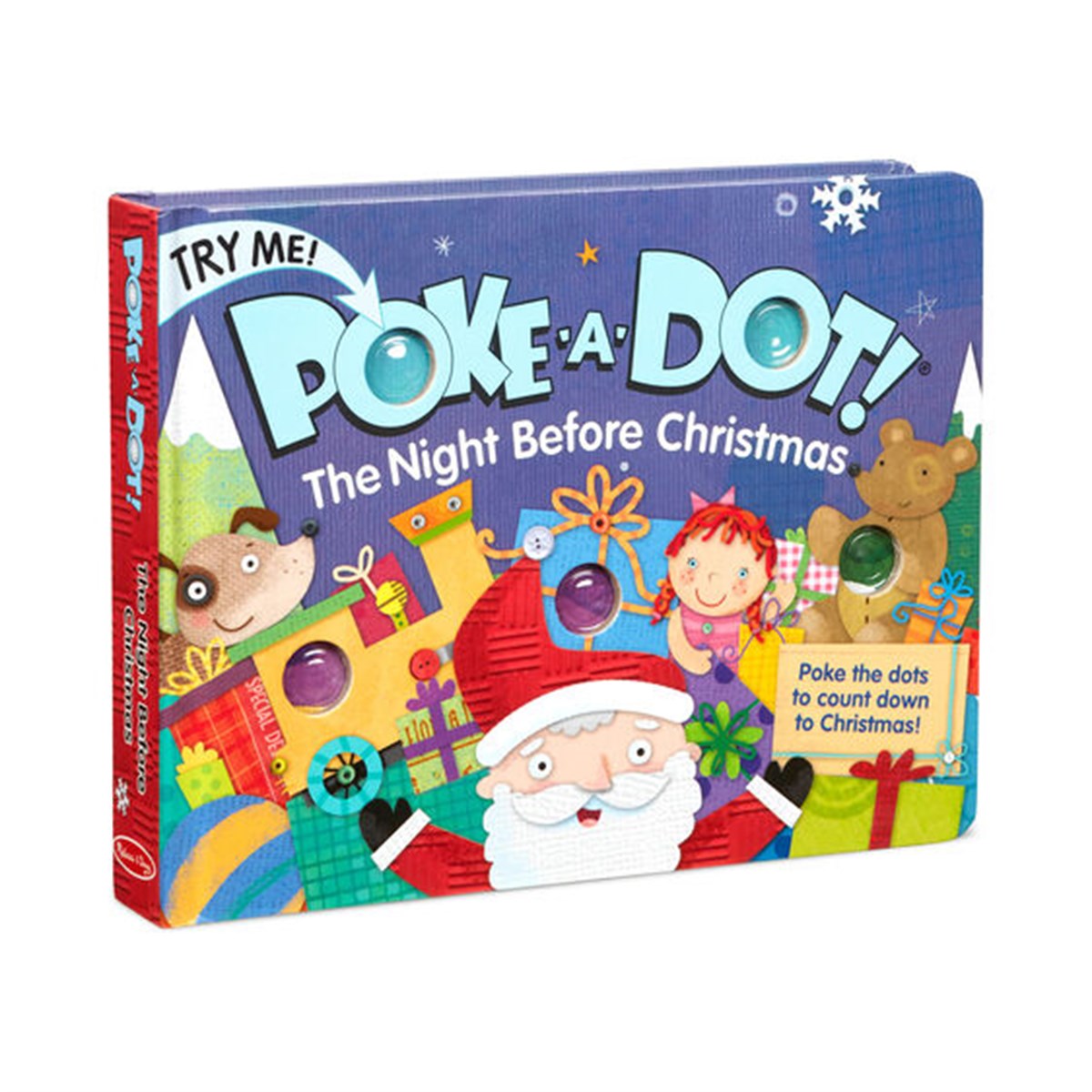 Melissa and Doug Poke-A-Dot - İnteraktif Kitap - The Night Before Christmas