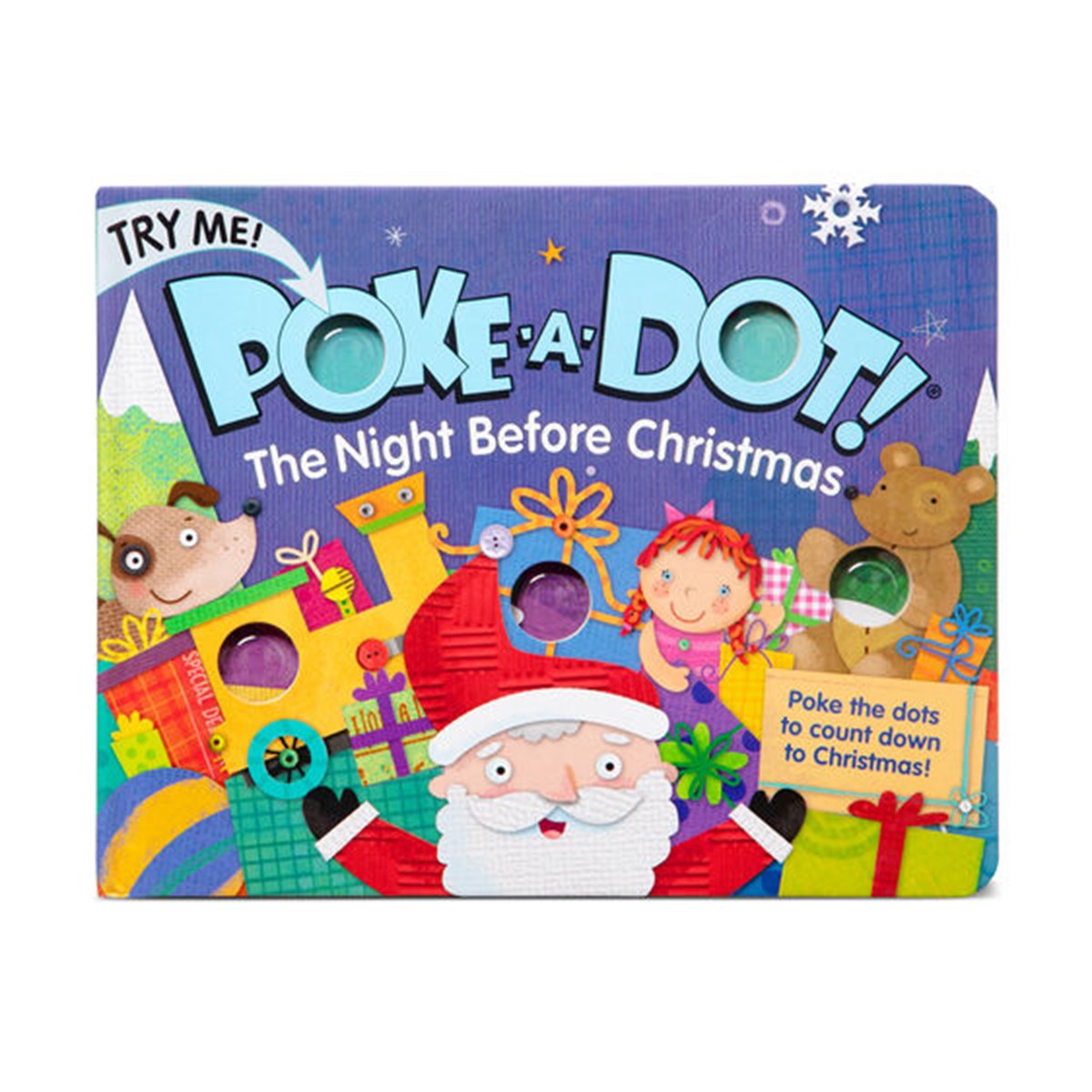 Melissa and Doug Poke-A-Dot - İnteraktif Kitap - The Night Before Christmas