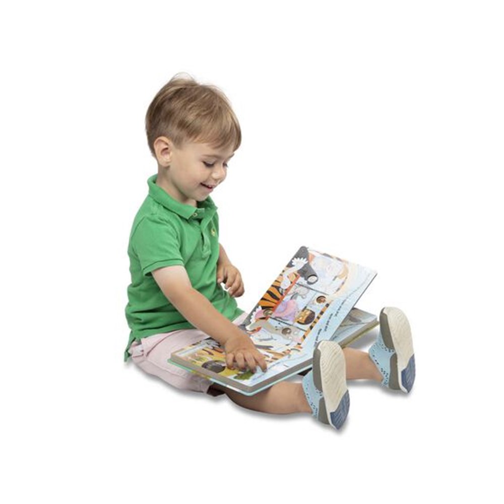 Melissa and Doug POKE-A-DOT - İNTERAKTİF KİTAP - THE WHEELS ON THE BUS