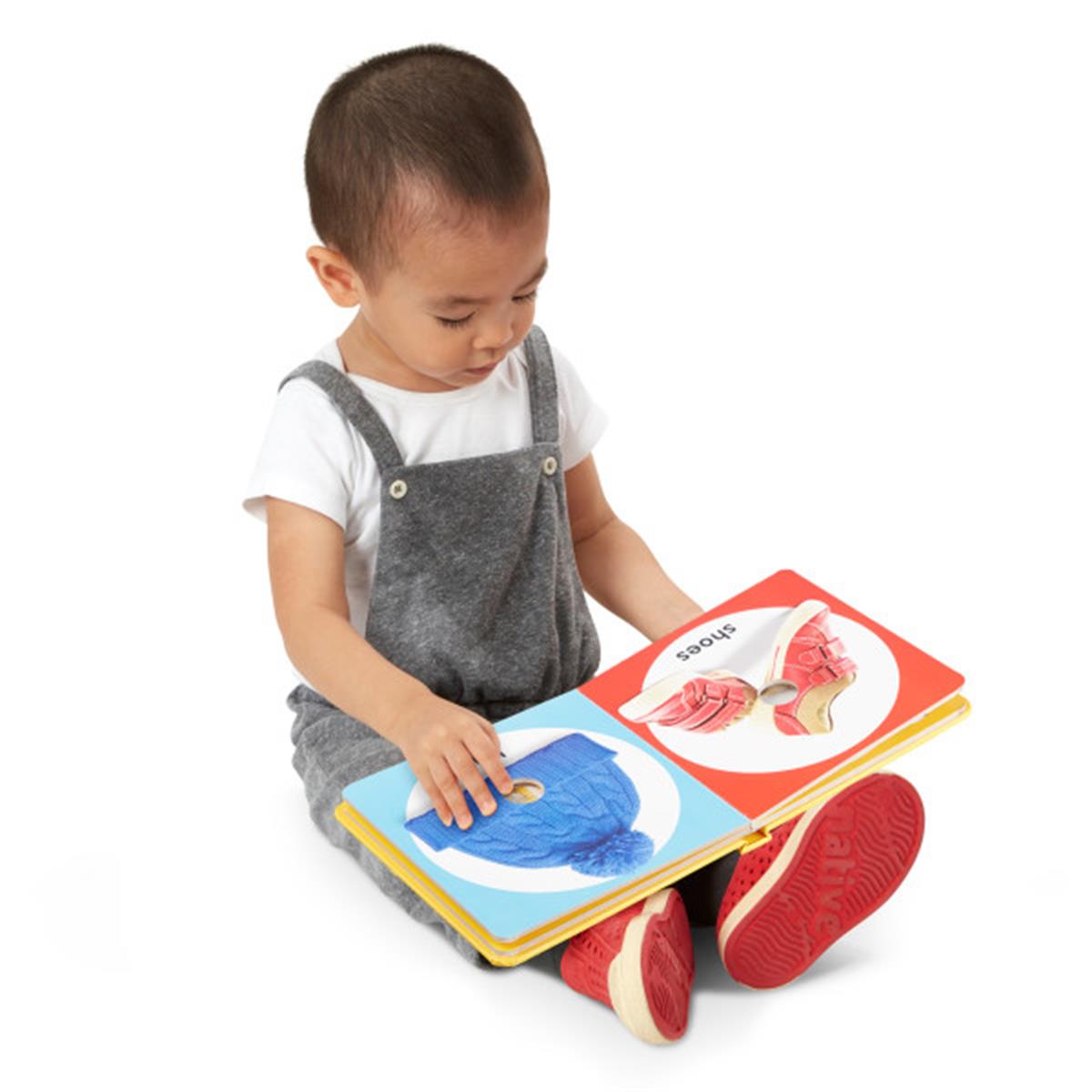 Melissa and Doug Poke-A-Dot - İnteraktif Kitap - First Words