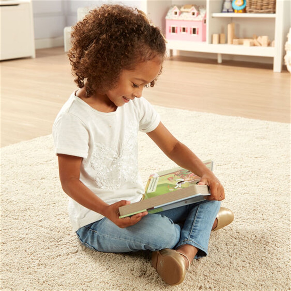 Melissa and Doug Poke-A-Dot - İnteraktif Kitap - 10 Little Monkeys