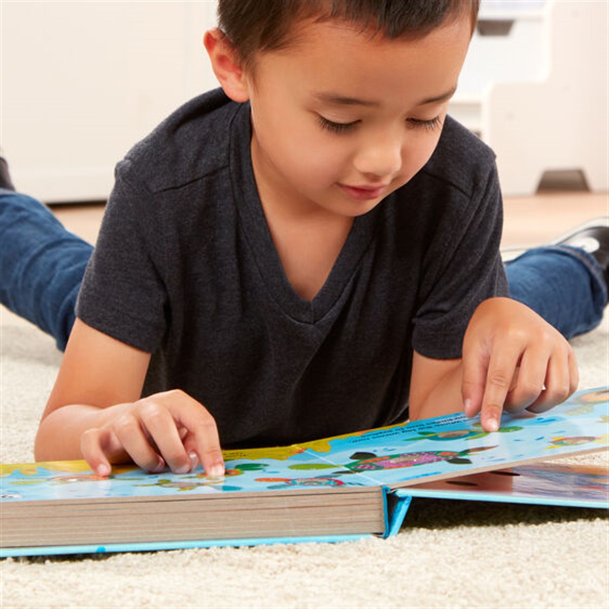 Melissa and Doug Poke-A-Dot - İnteraktif Kitap - Who's in the Ocean