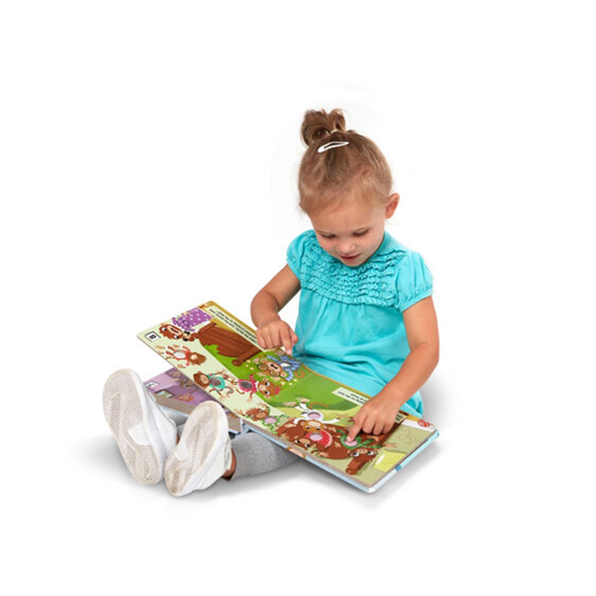 Melissa and Doug Poke-A-Dot - İnteraktif Kitap - 10 Little Monkeys
