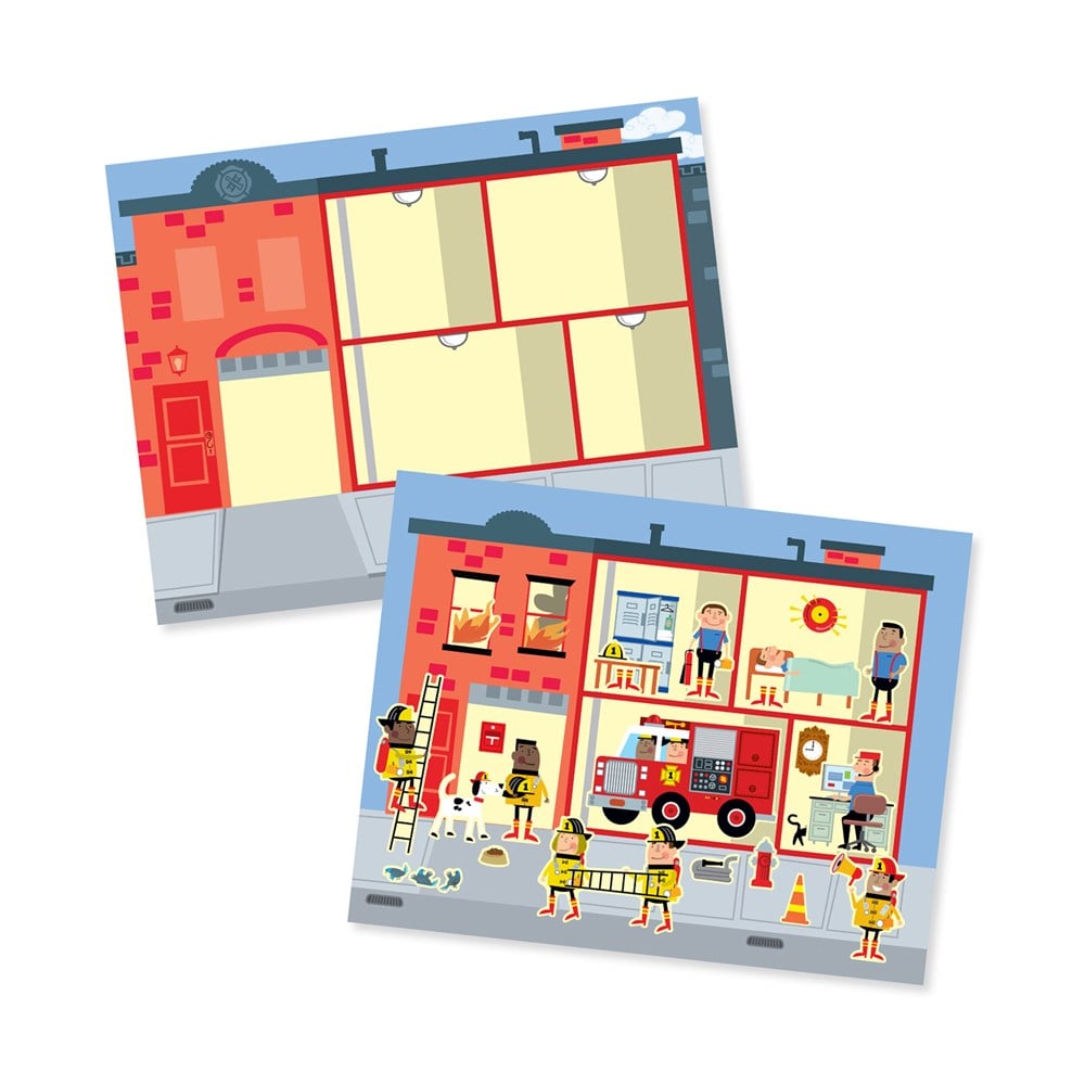 Melissa and Doug TAK ÇIKAR ÇIKARTMA KİTABI - BENİM ŞEHRİM