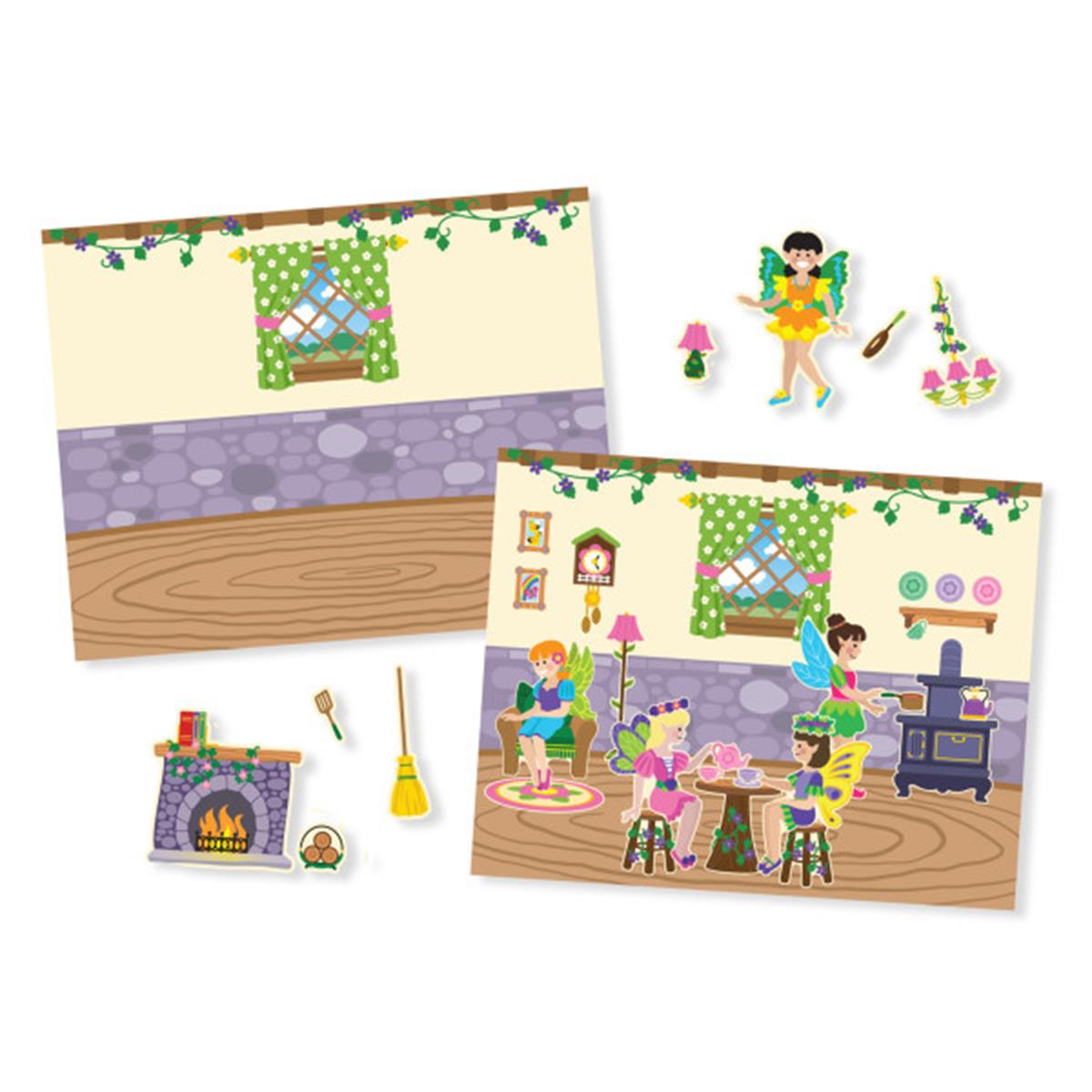 Melissa and Doug Tak Çıkar Çıkartma Kitabı - Periler