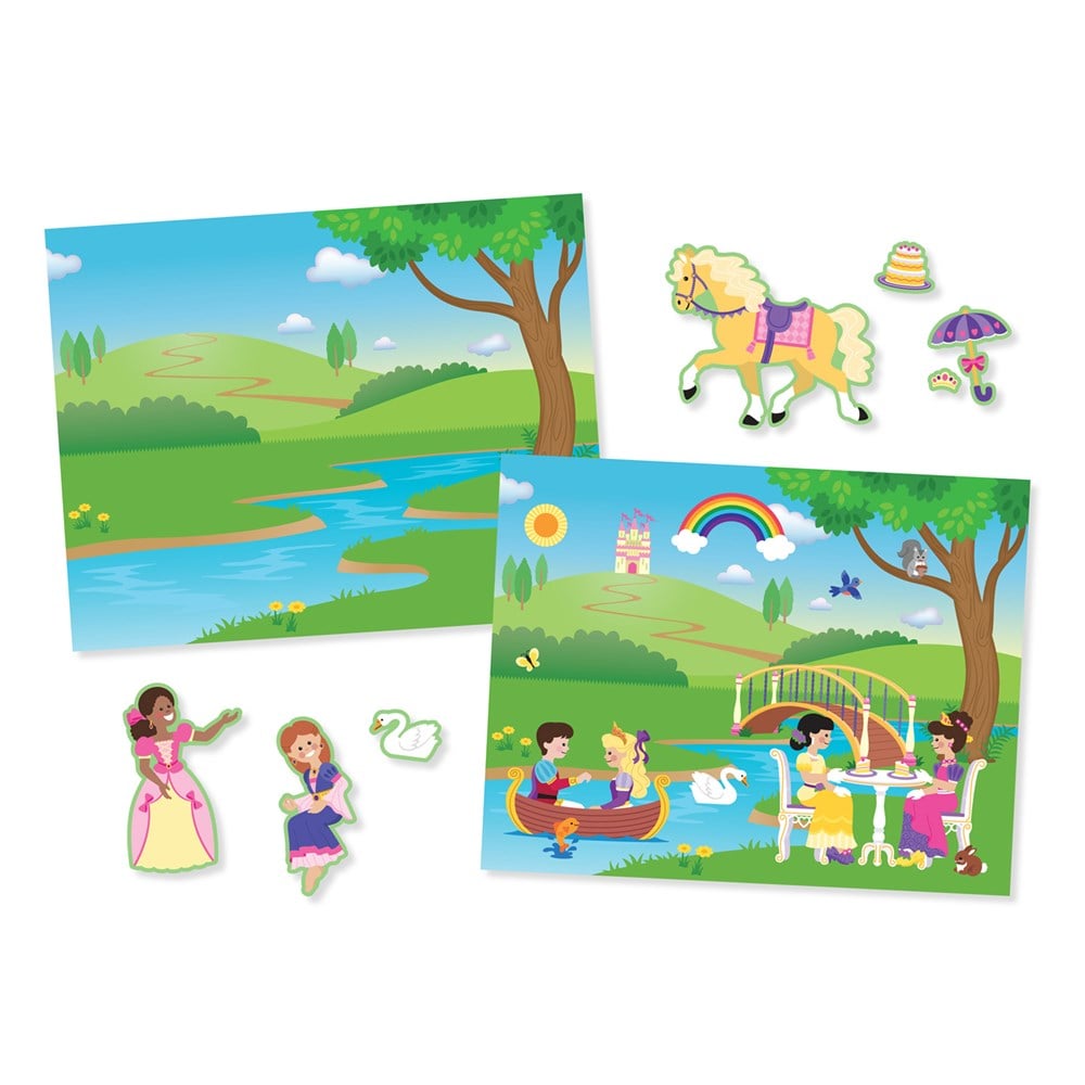 Melissa and Doug TAK ÇIKAR ÇIKARTMA KİTABI - PRENSESLER