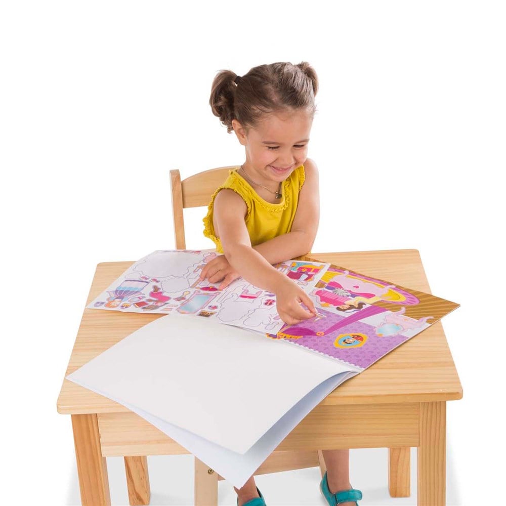 Melissa and Doug TAK ÇIKAR ÇIKARTMA KİTABI - PRENSESLER