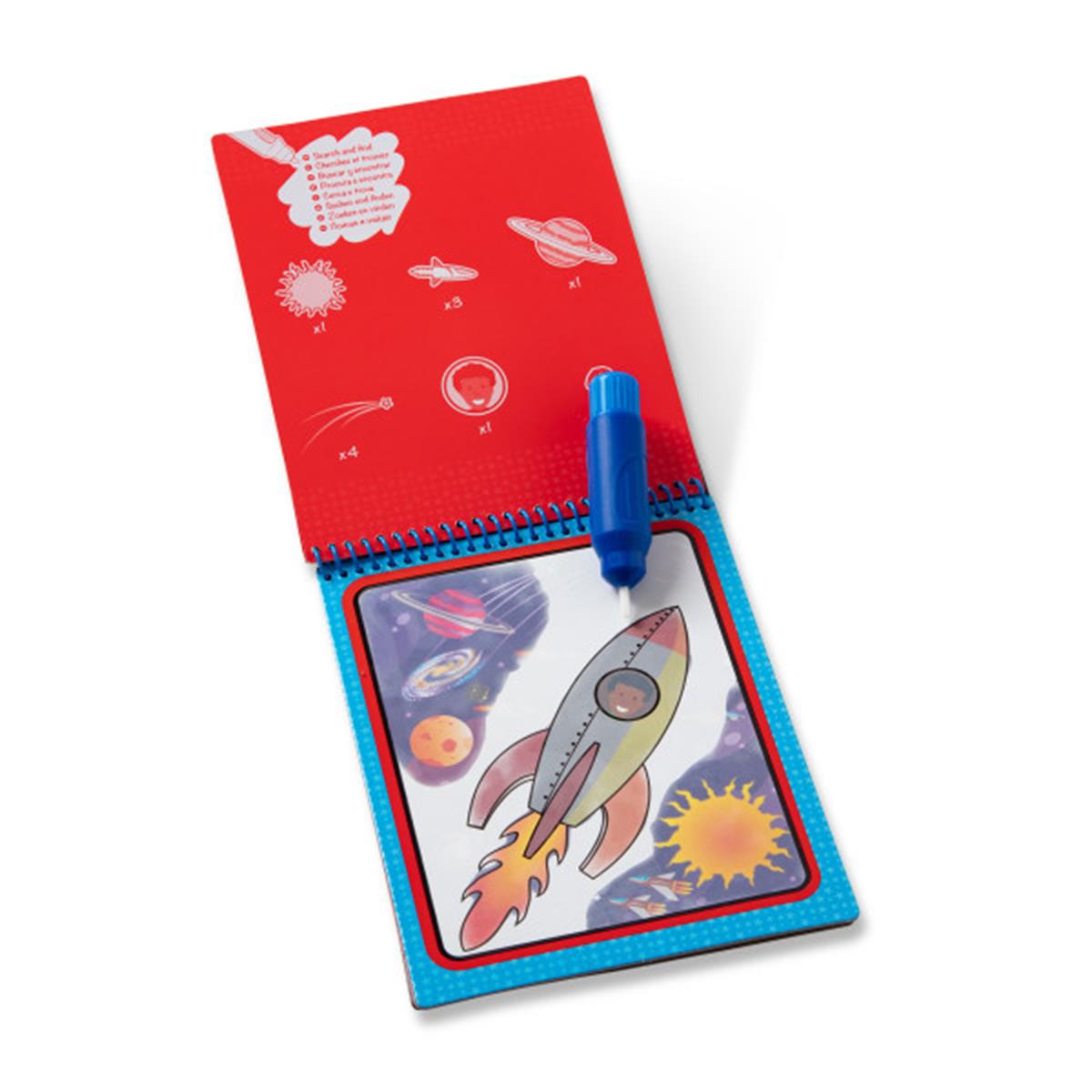 Melissa and Doug Water Wow! Su ile boyama kitabı - Uzay