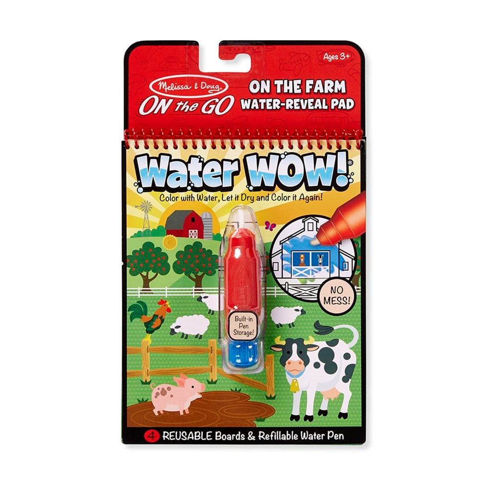 Melissa and Doug WATER WOW! SU İLE BOYAMA KİTABI - ÇİFTLİK