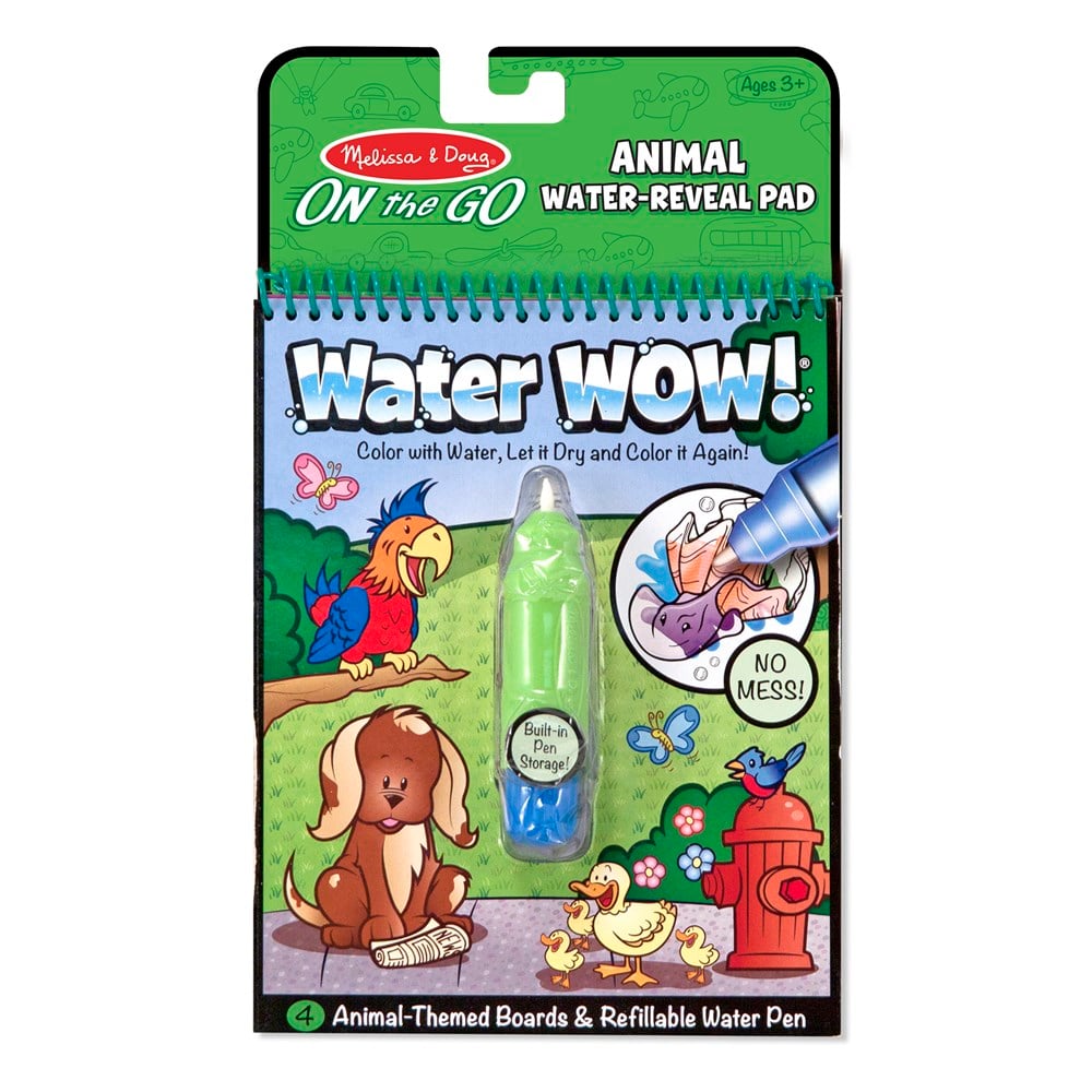 Melissa and Doug WATER WOW! SU İLE BOYAMA KİTABI - HAYVANLAR