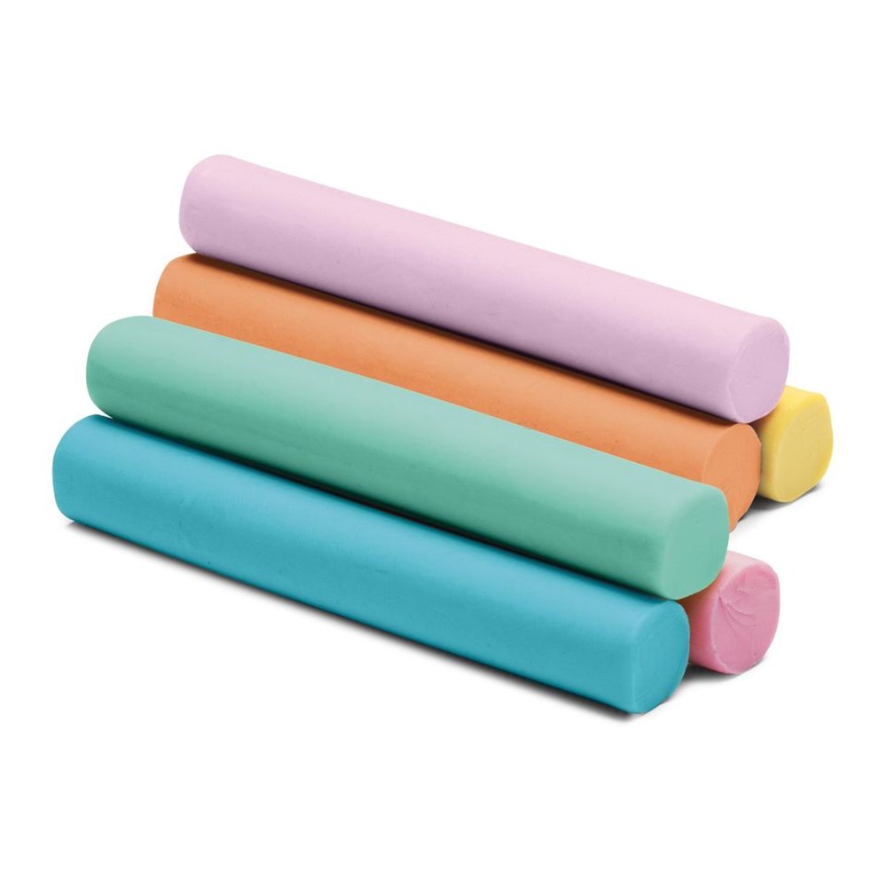 PLASTY KURUMAYAN OYUN HAMURU 6 PASTEL RENK - 100 GR