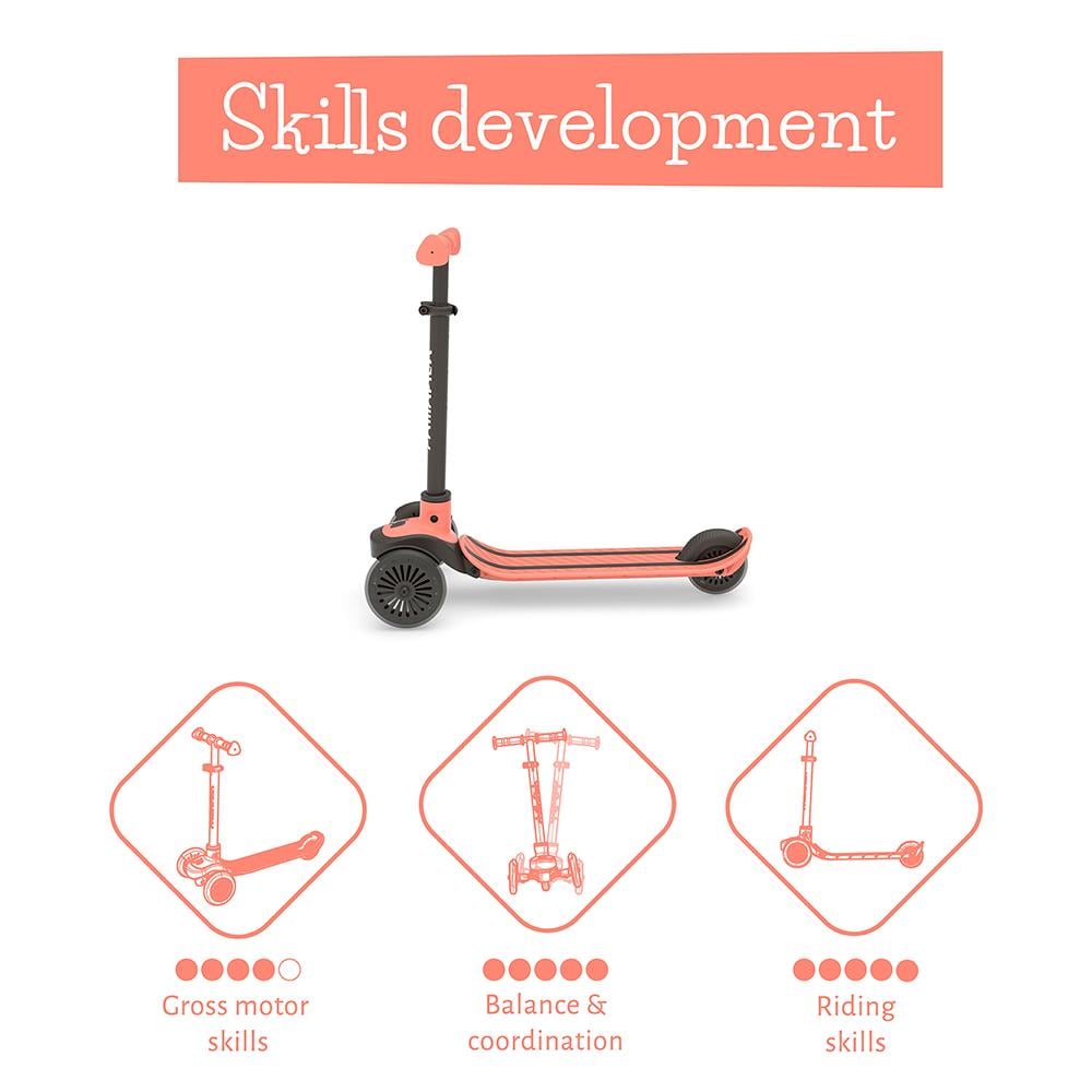 Scotti - 3 Tekerlekli Scooter - Flamingo