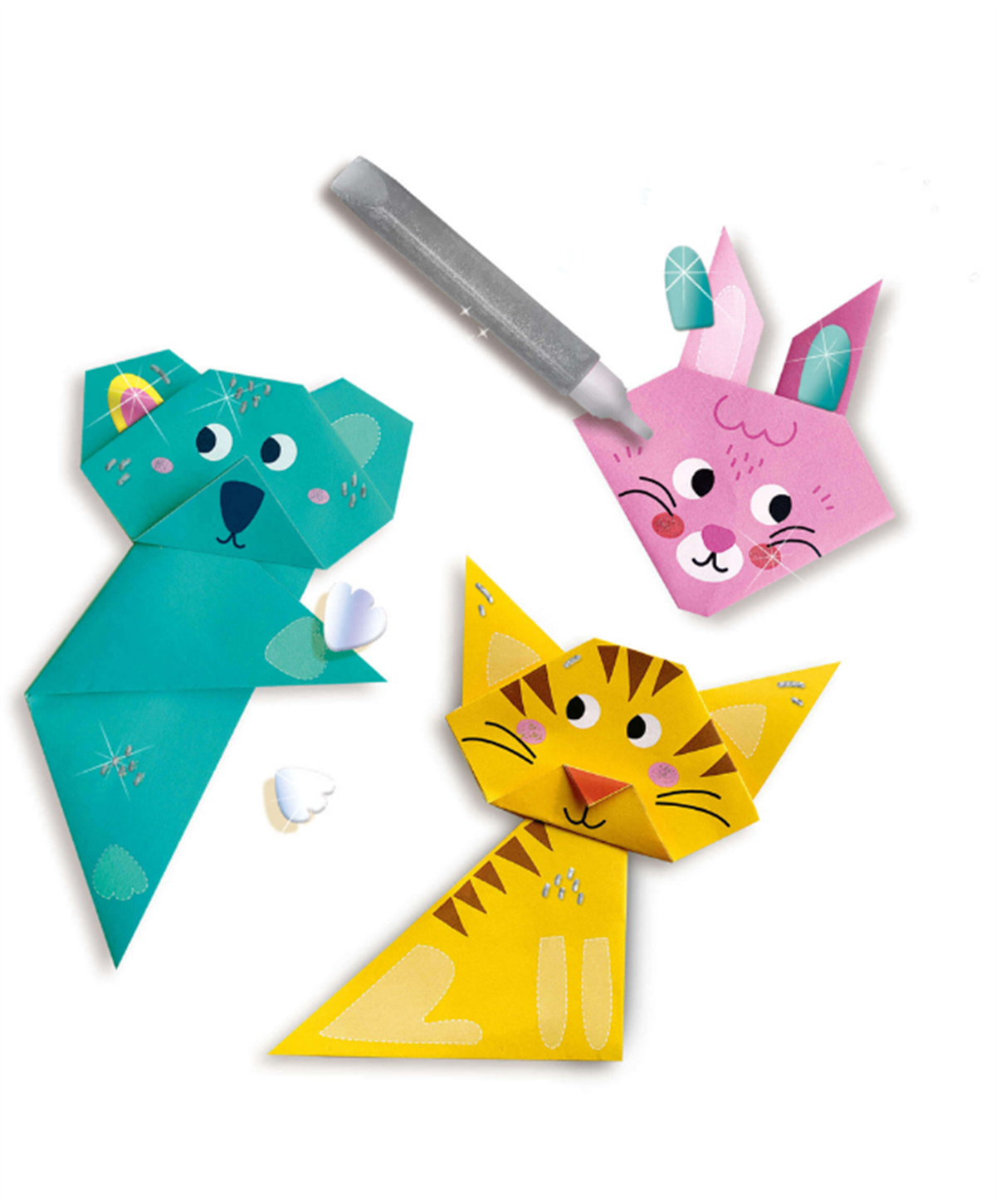 SES Creative Origami - Sevimli Hayvanlar - Sim ve Tüylerle