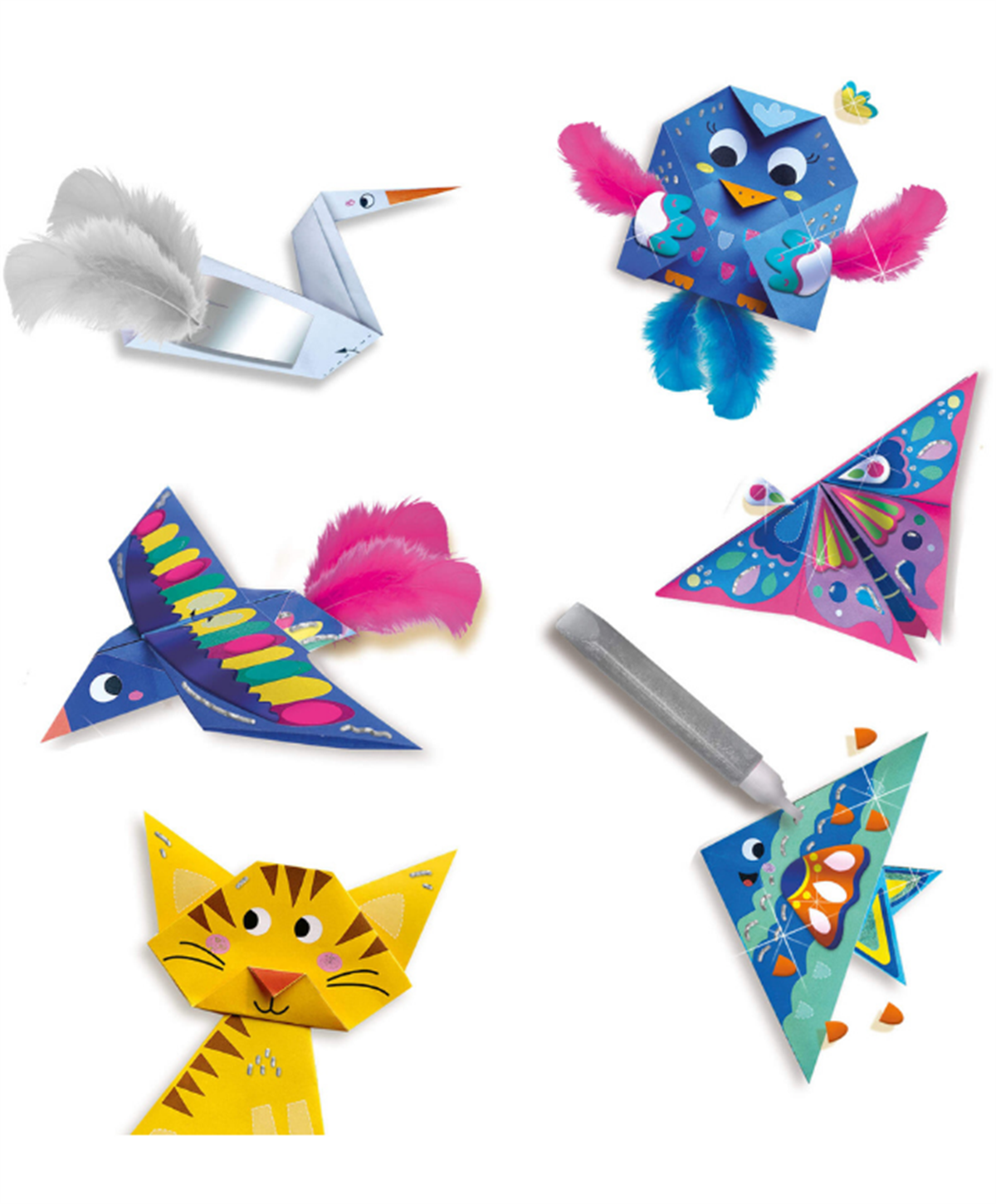 SES Creative Origami - Sevimli Hayvanlar - Sim ve Tüylerle