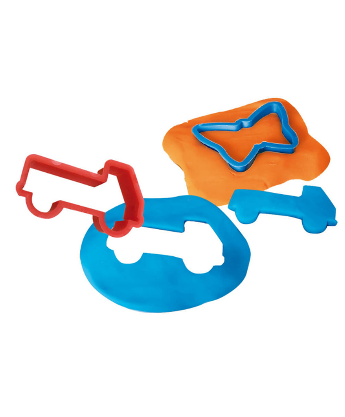 SES Creative Oyun Hamuru Tutkusu 8x90gr ve Kesici Kalıplar