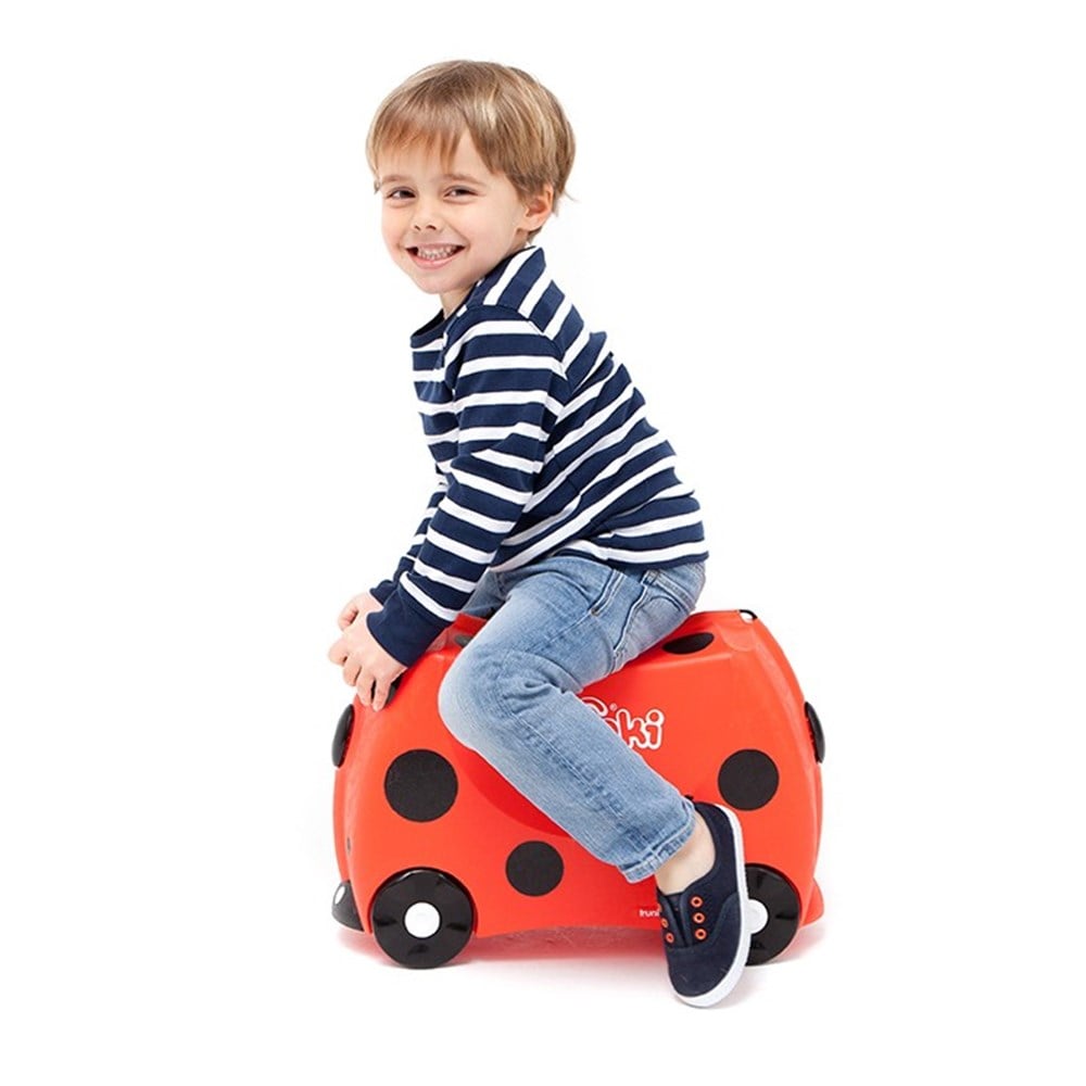 TRUNKİ ÇOCUK BAVULU - UĞURBÖCEĞİ HARLEY