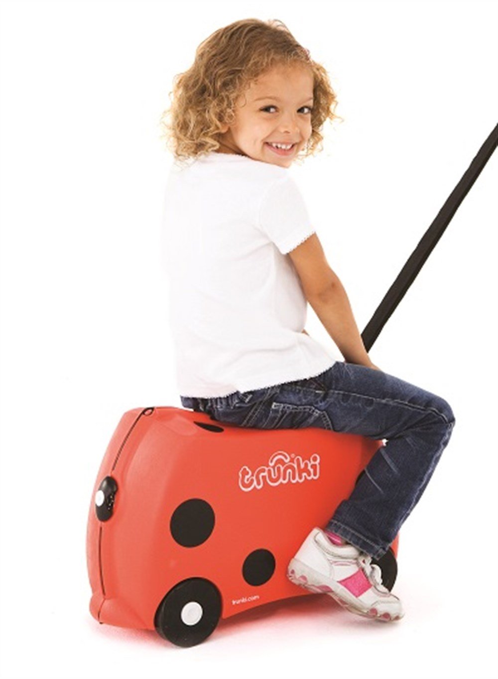 TRUNKİ ÇOCUK BAVULU - UĞURBÖCEĞİ HARLEY