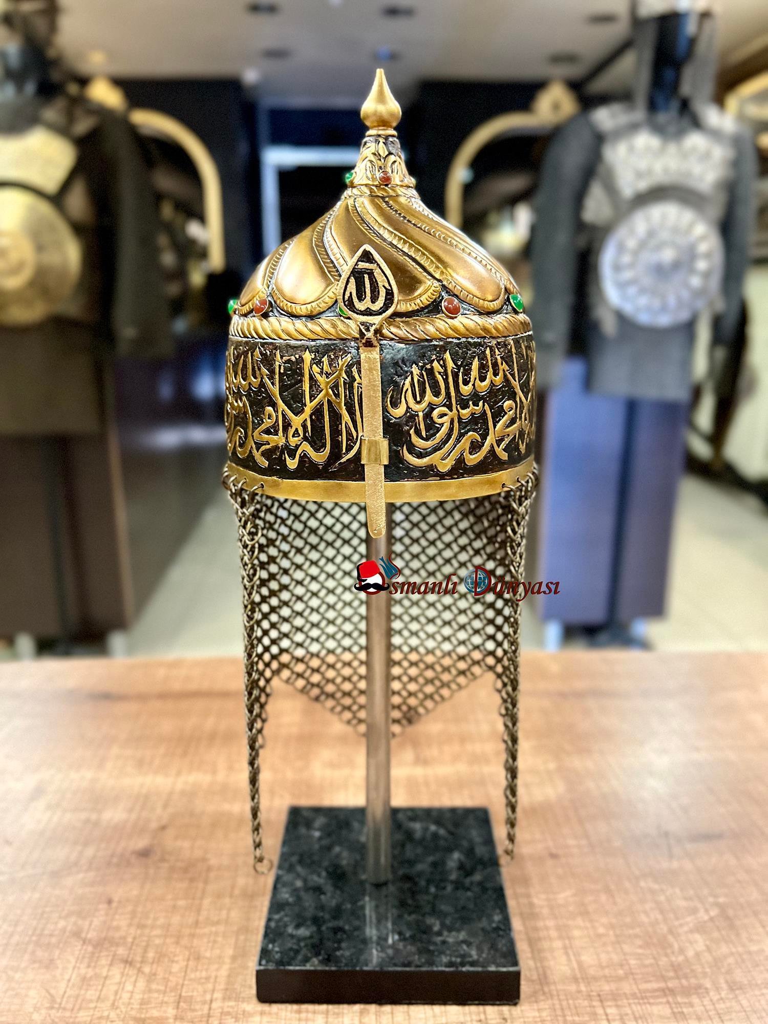 Minyatür Kelime-i Tevhid Miğfer