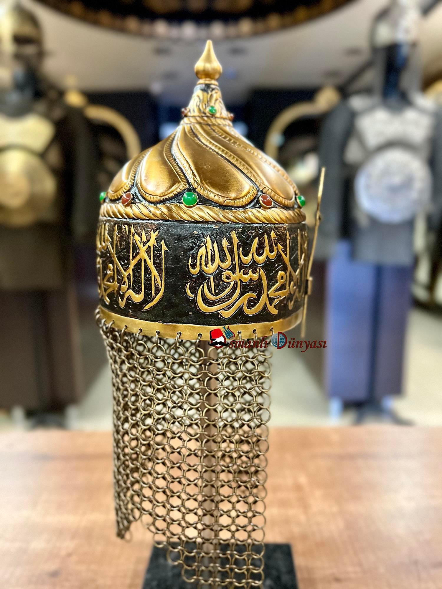 Minyatür Kelime-i Tevhid Miğfer