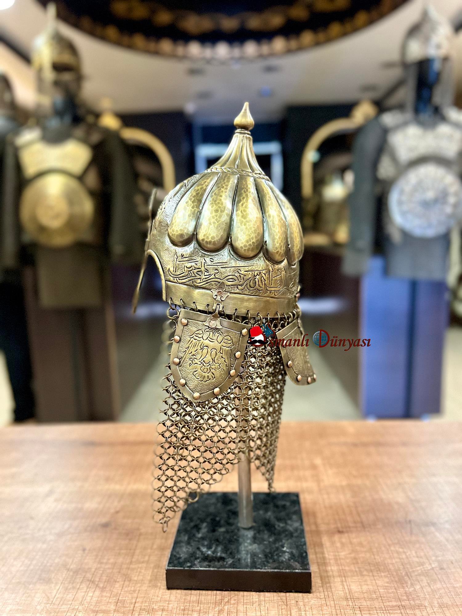 Minyatür Selçuklu Miğferi