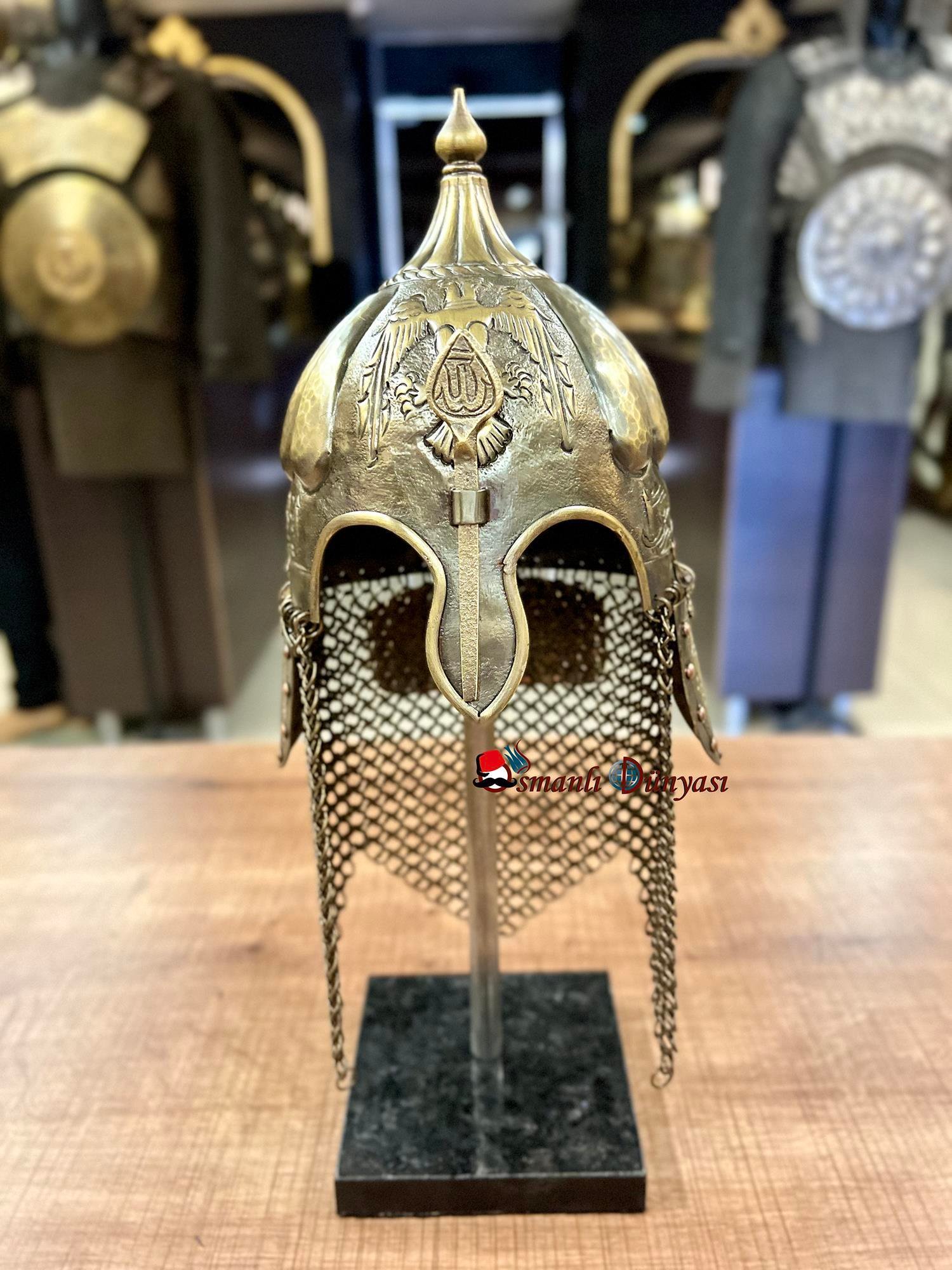 Minyatür Selçuklu Miğferi