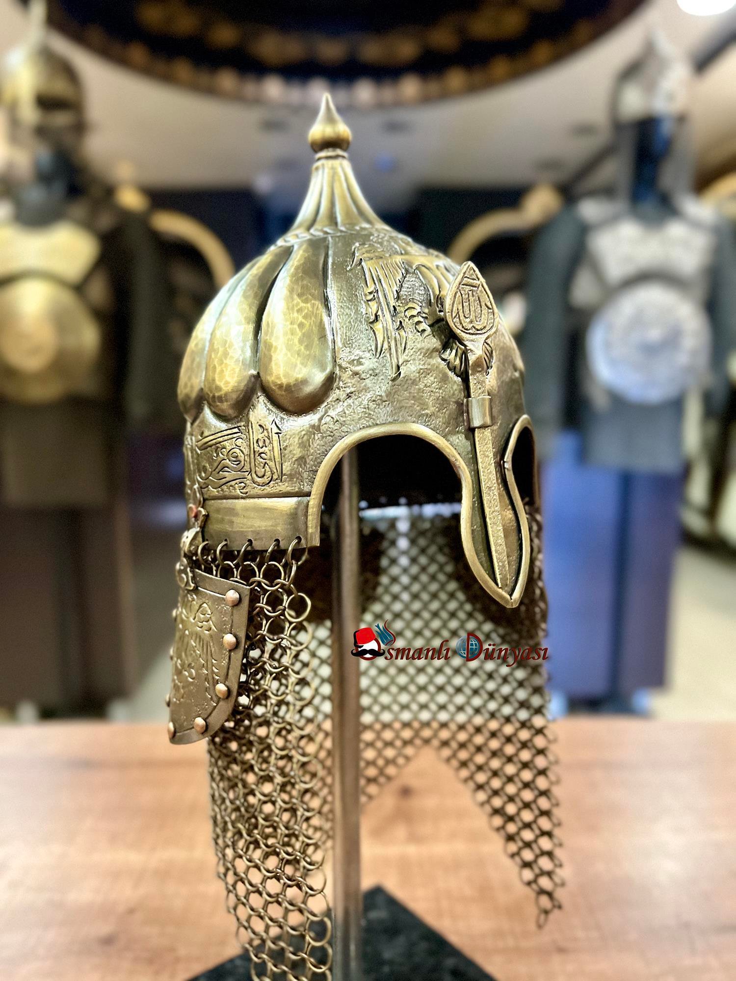 Minyatür Selçuklu Miğferi