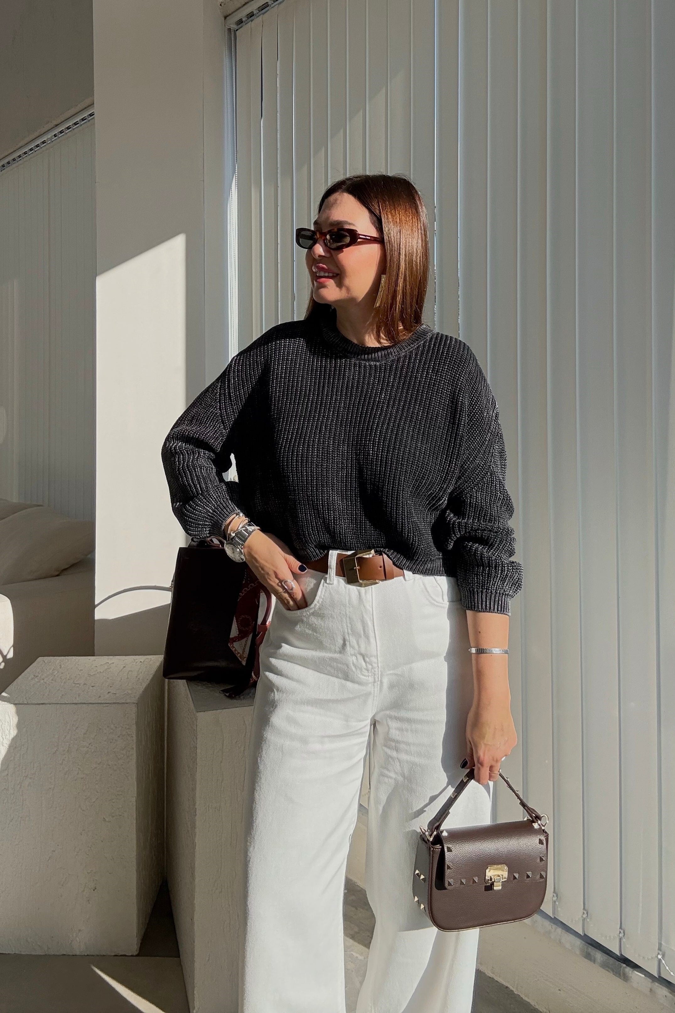 Antrasit Yıkamalı Triko 