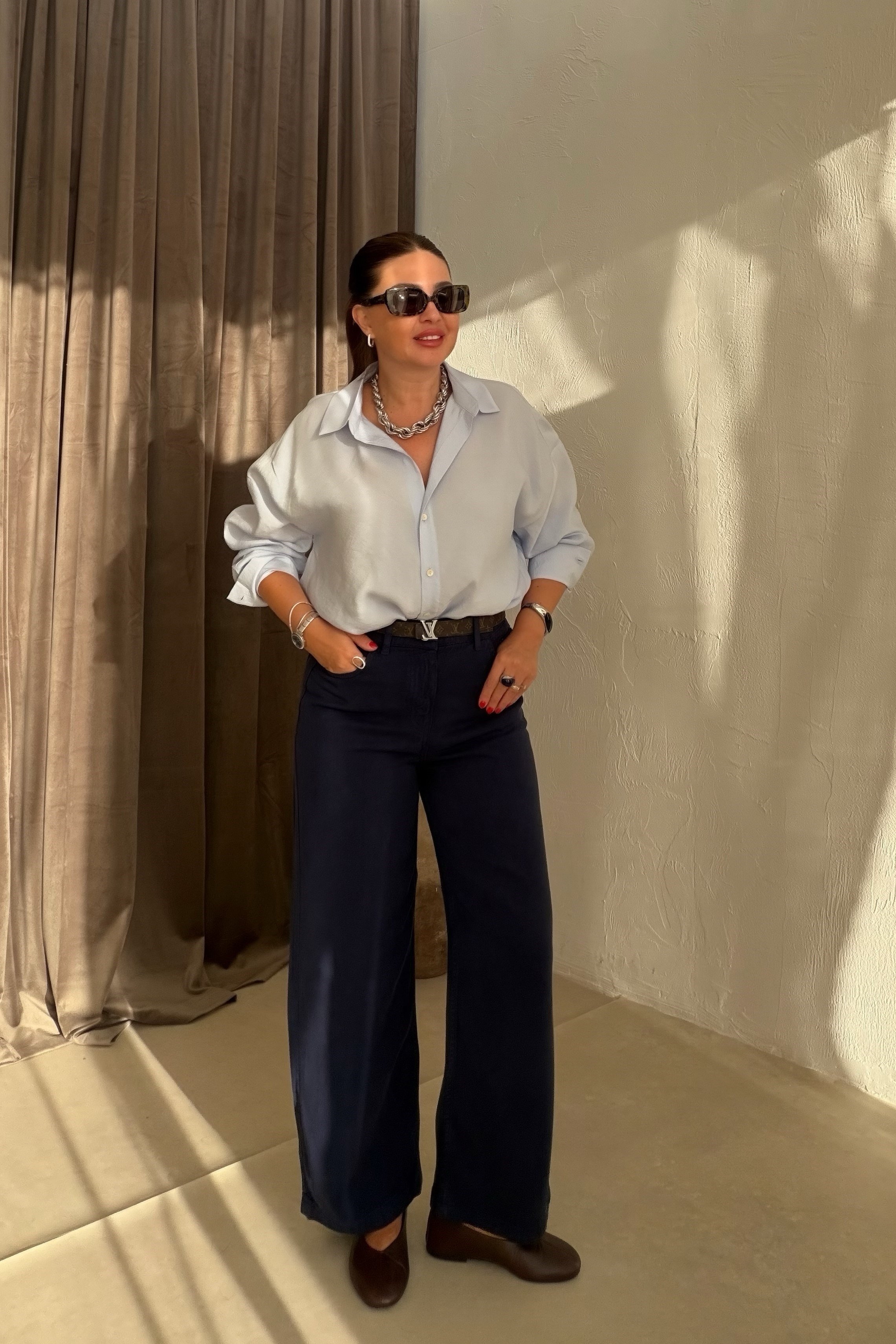 Bilek Boy Comfort Jean LACİVERT