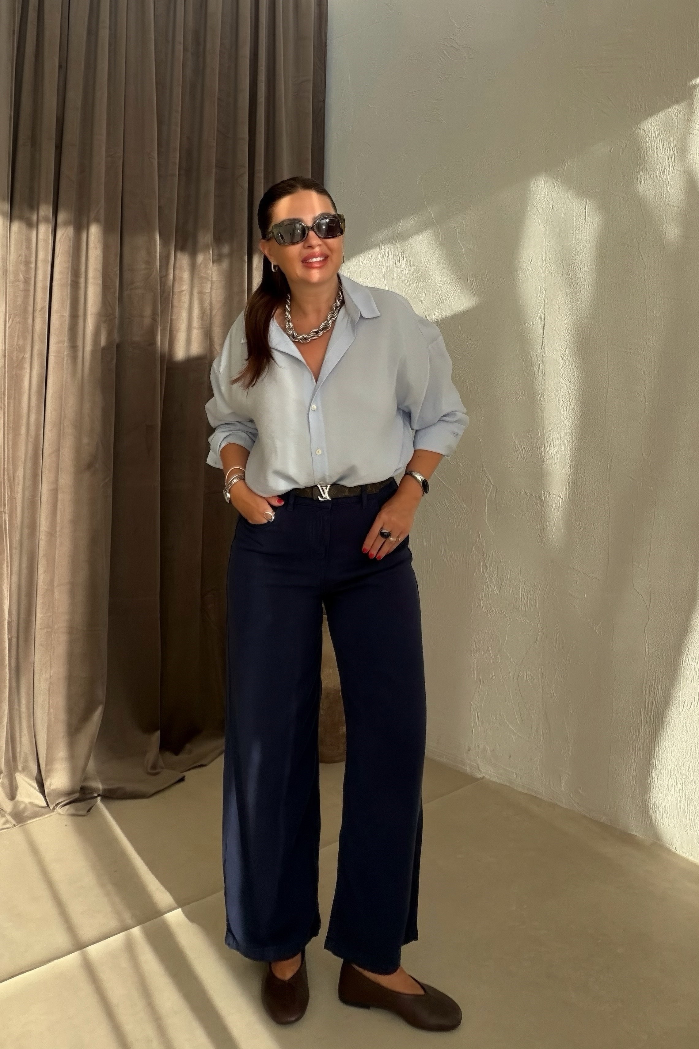Bilek Boy Comfort Jean LACİVERT