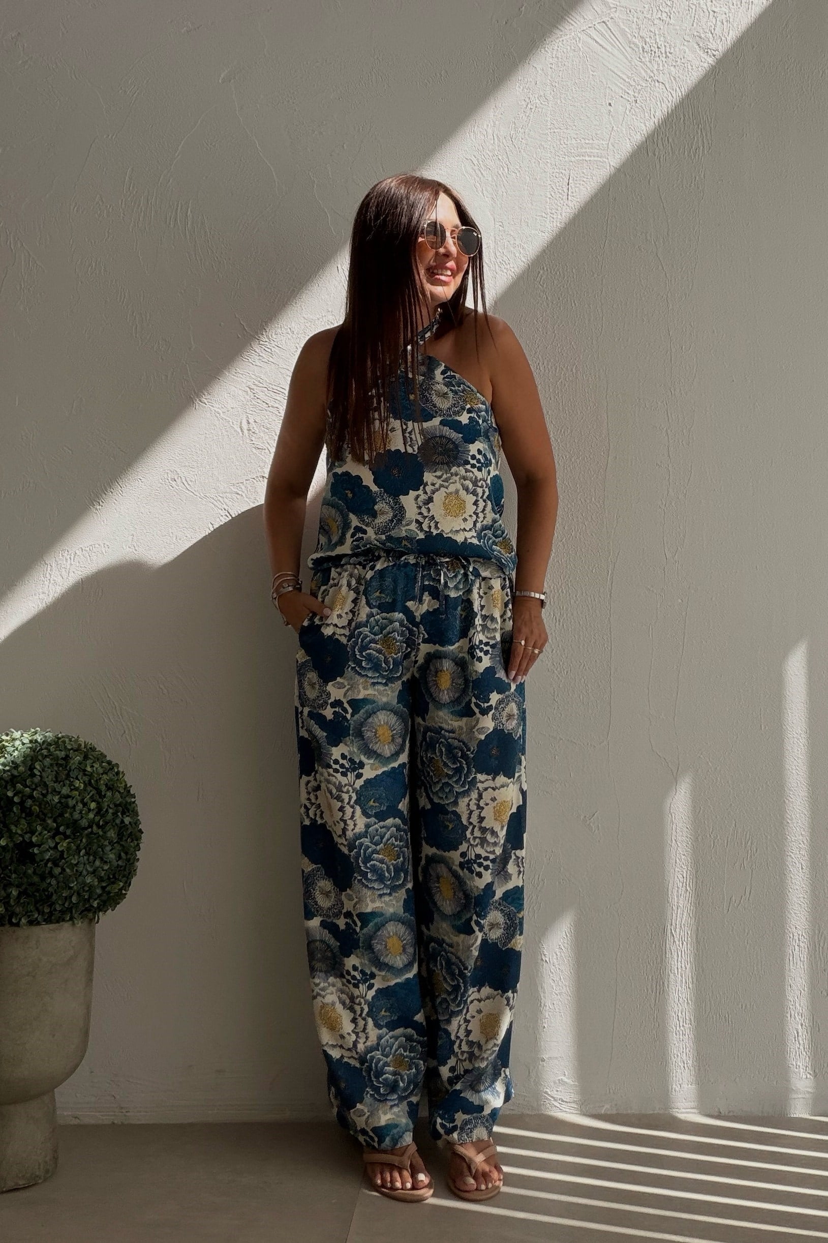 Bloom Bluz Pantolon Takım MAVİ