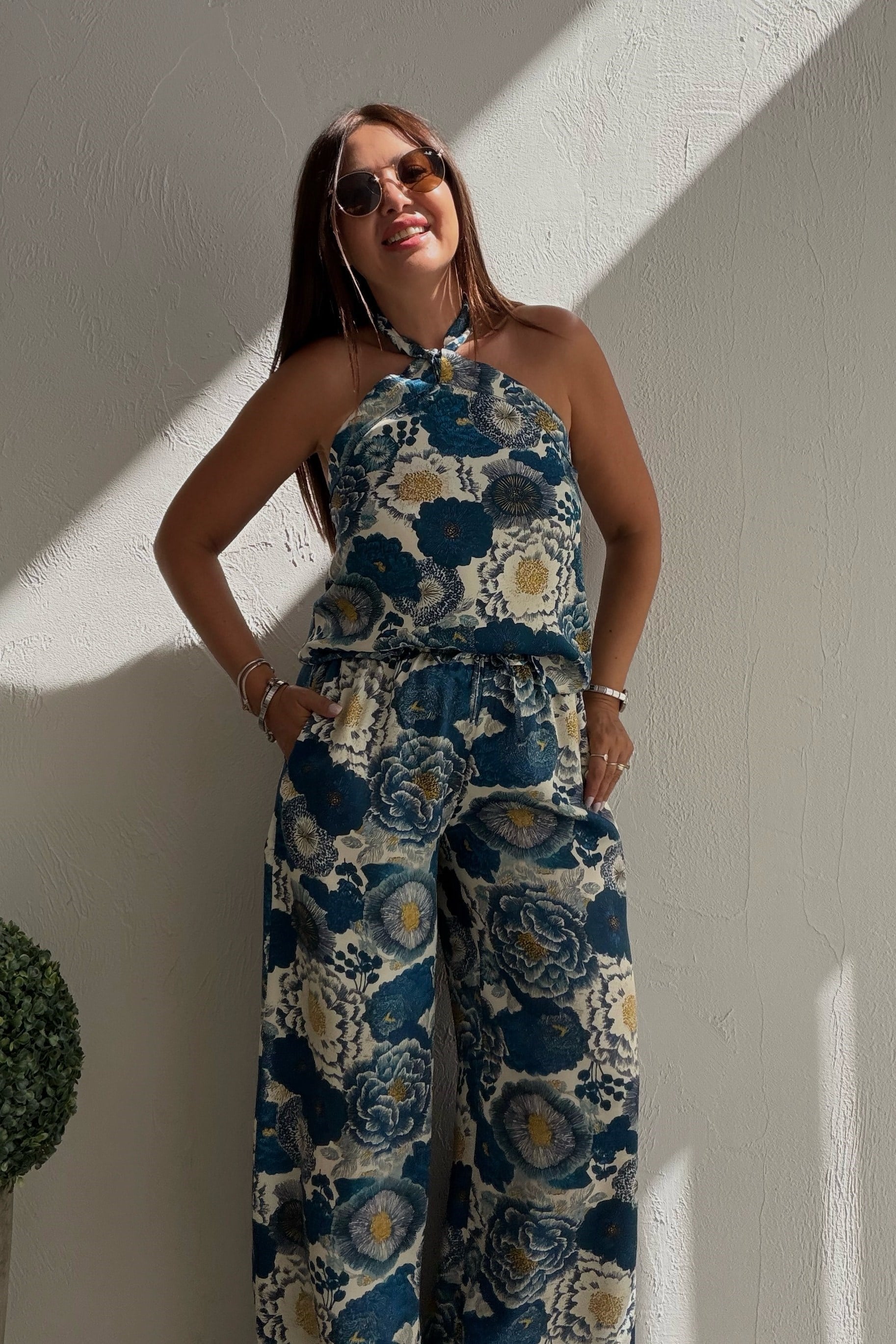 Bloom Bluz Pantolon Takım MAVİ