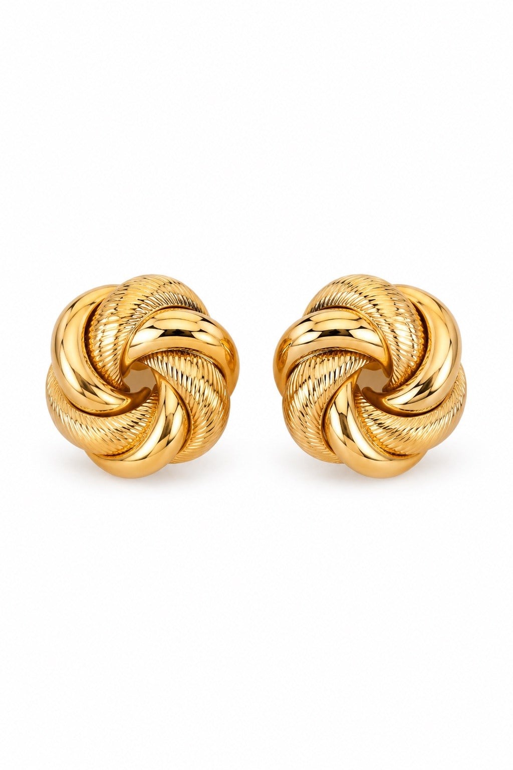 Burgu Düğüm Küpe GOLD