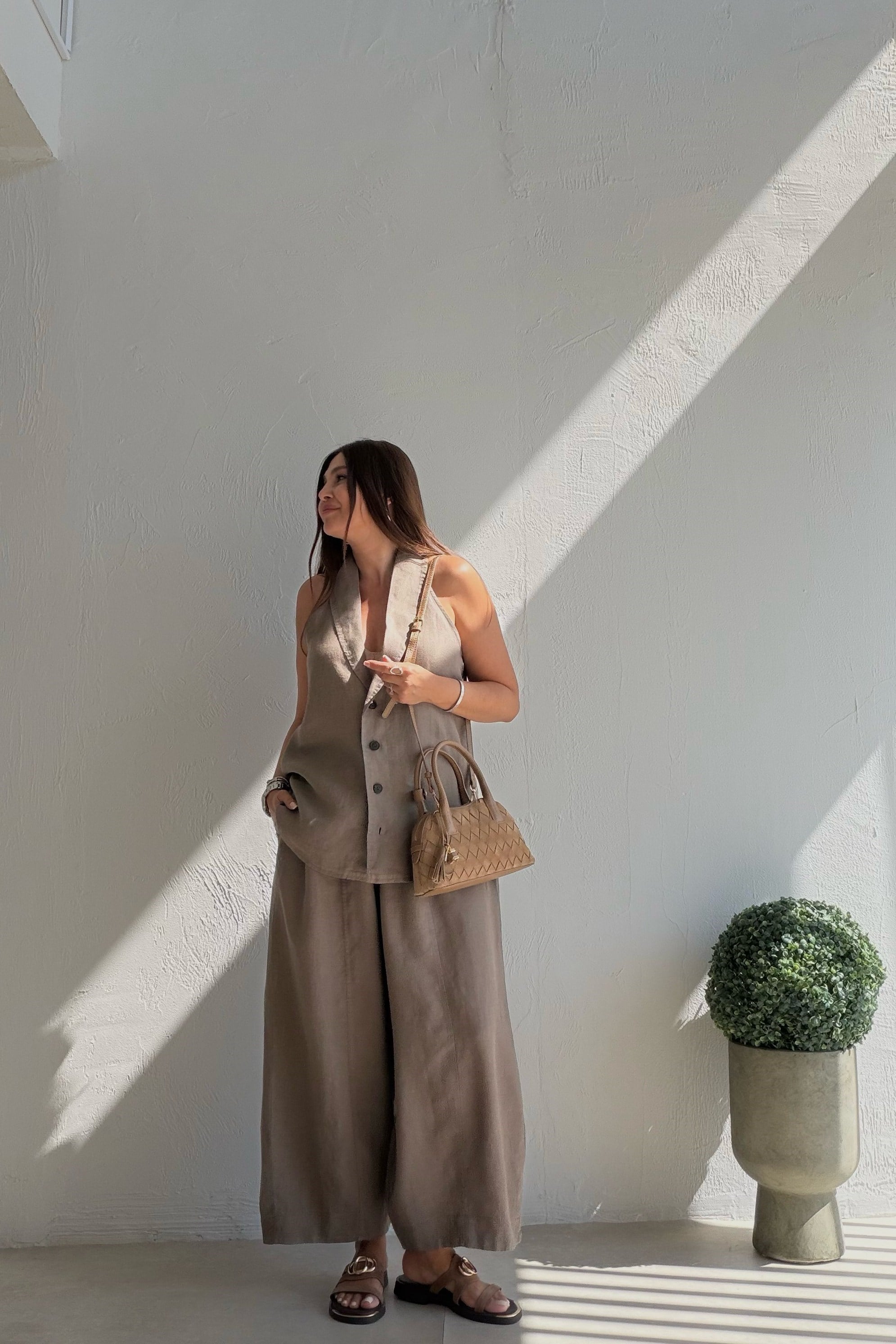 Cello Keten Takım TOPRAK