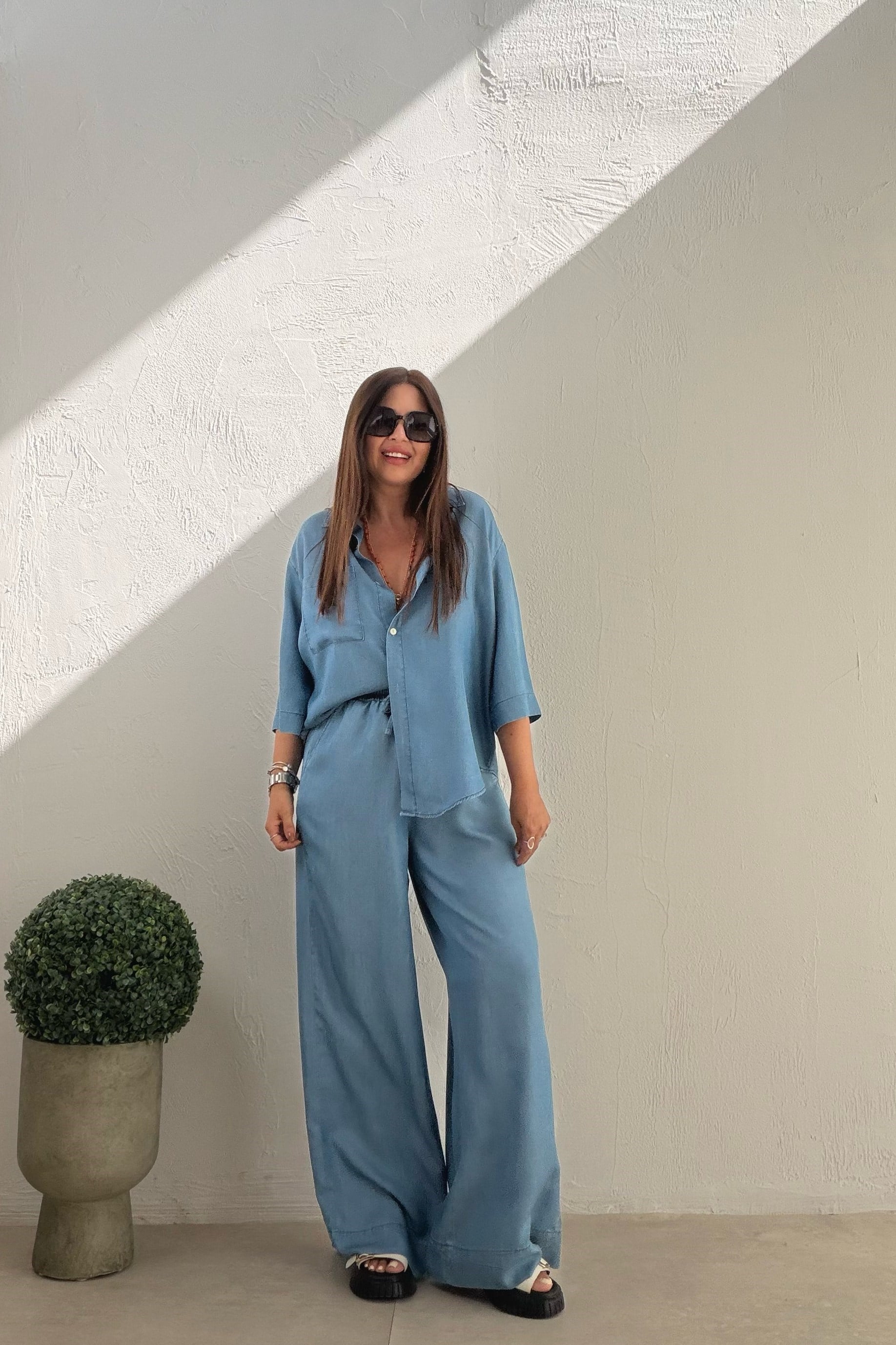 Denim Breeze İkili Takım AÇIK MAVİ