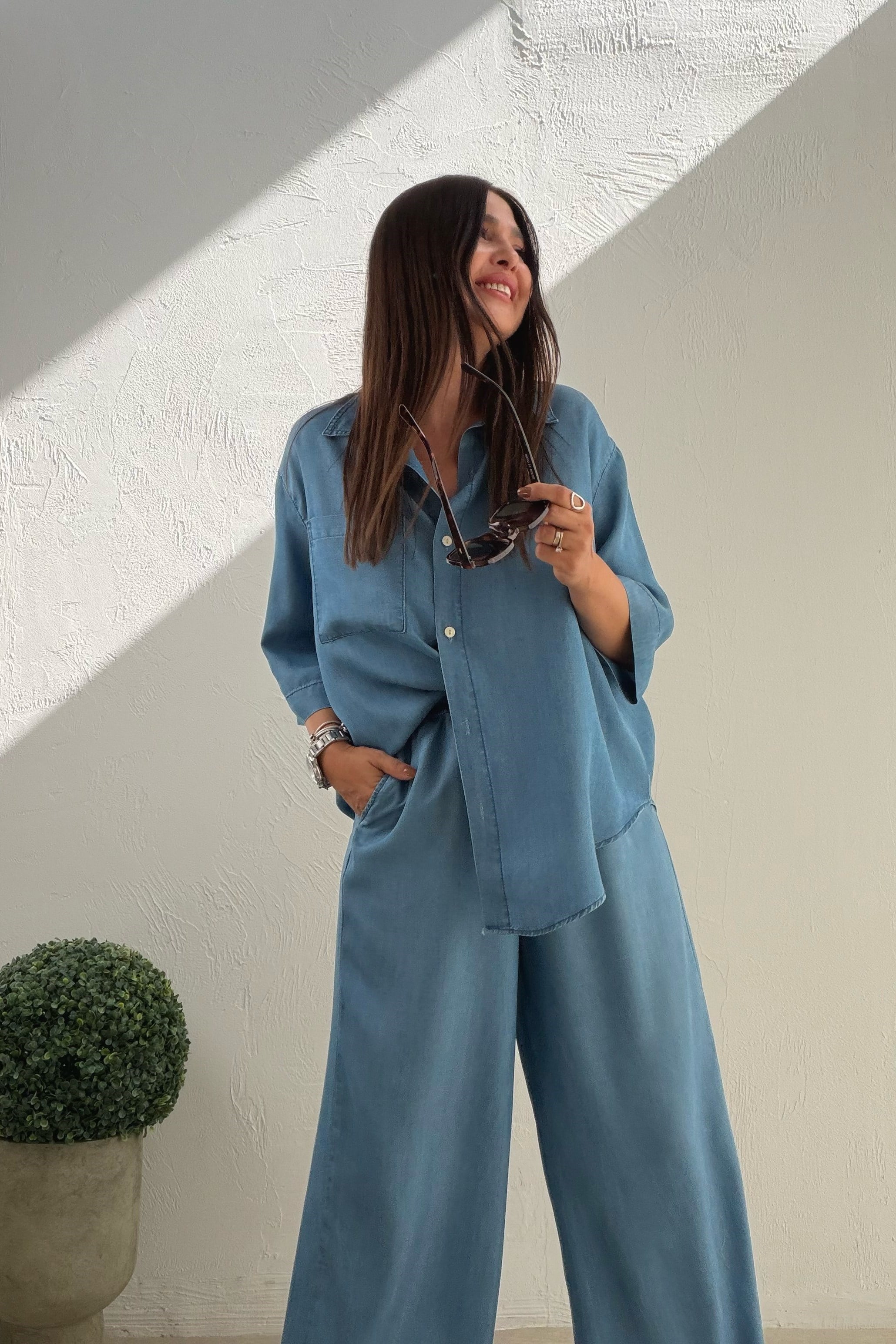 Denim Breeze İkili Takım AÇIK MAVİ