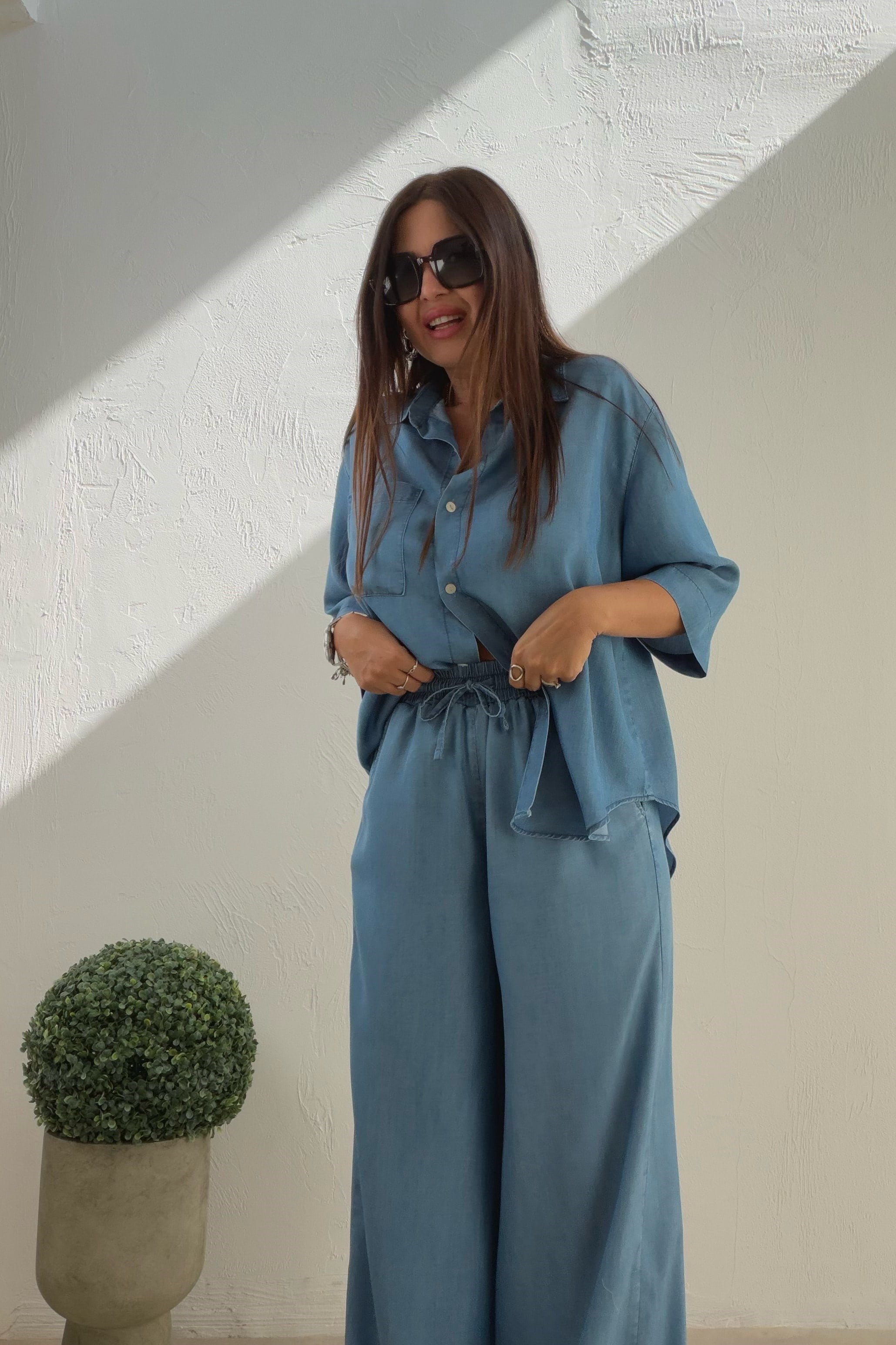 Denim Breeze İkili Takım AÇIK MAVİ