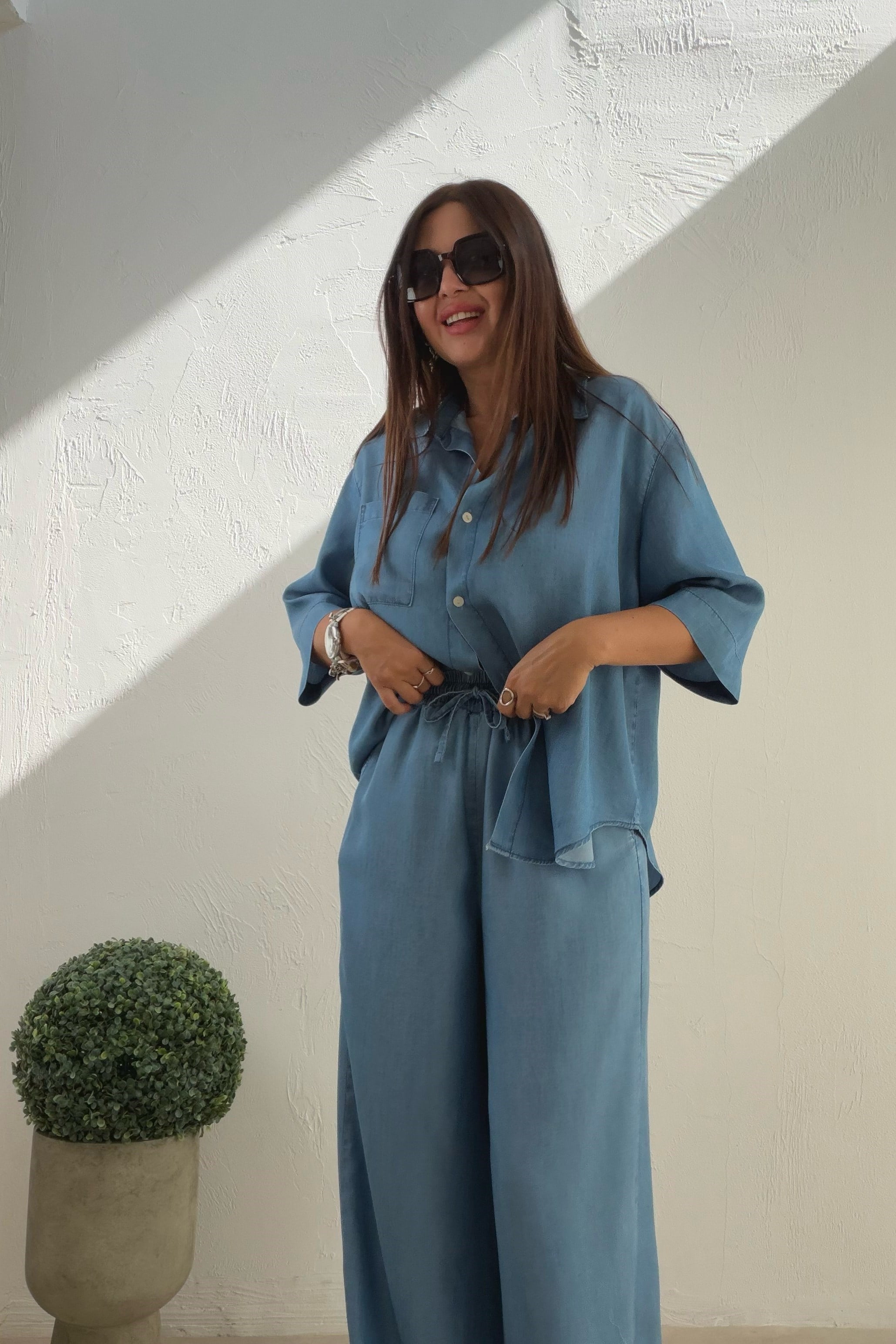 Denim Breeze İkili Takım AÇIK MAVİ