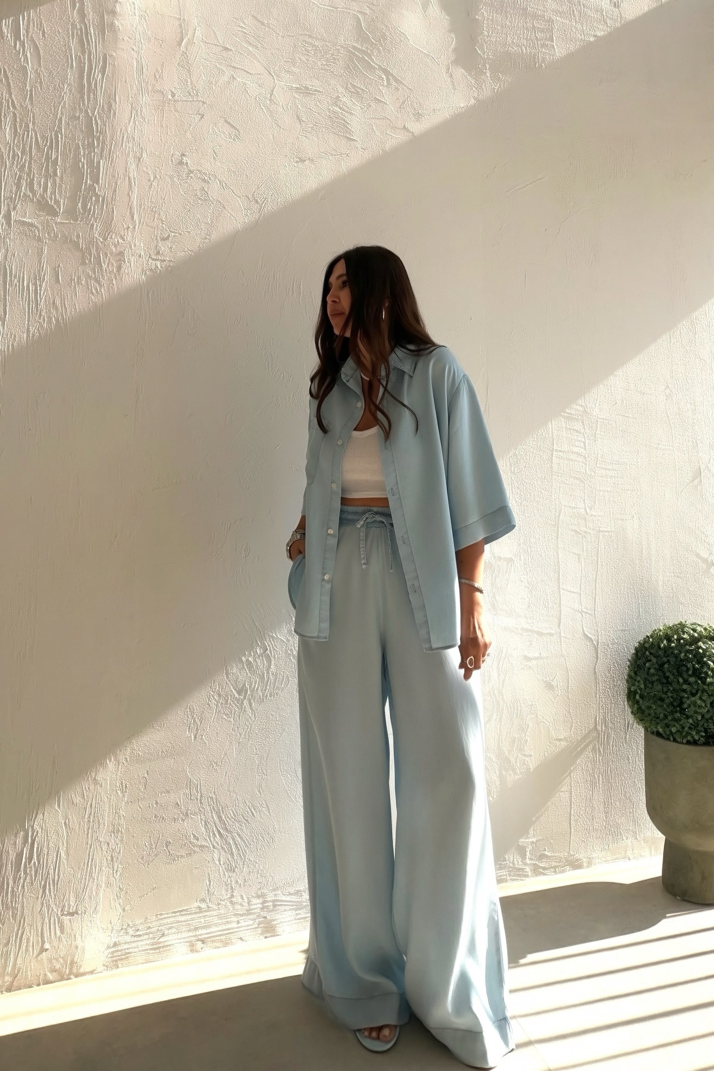 Denim Breeze İkili Takım BUZ MAVİSİ