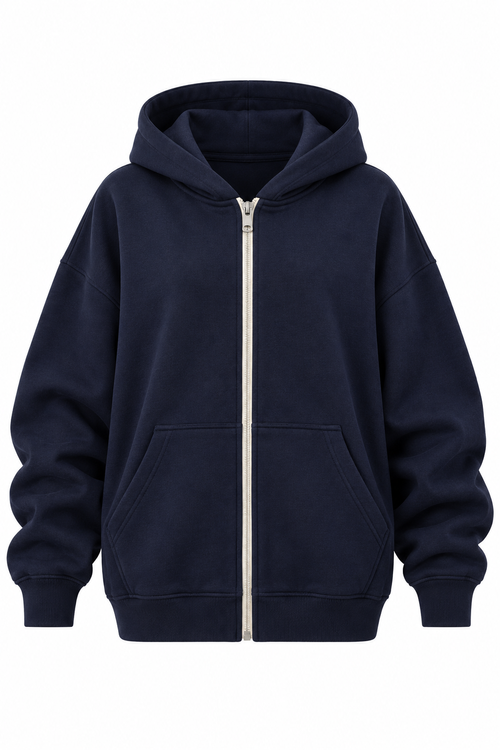 Fermuarlı Sweatshirt LACİVERT