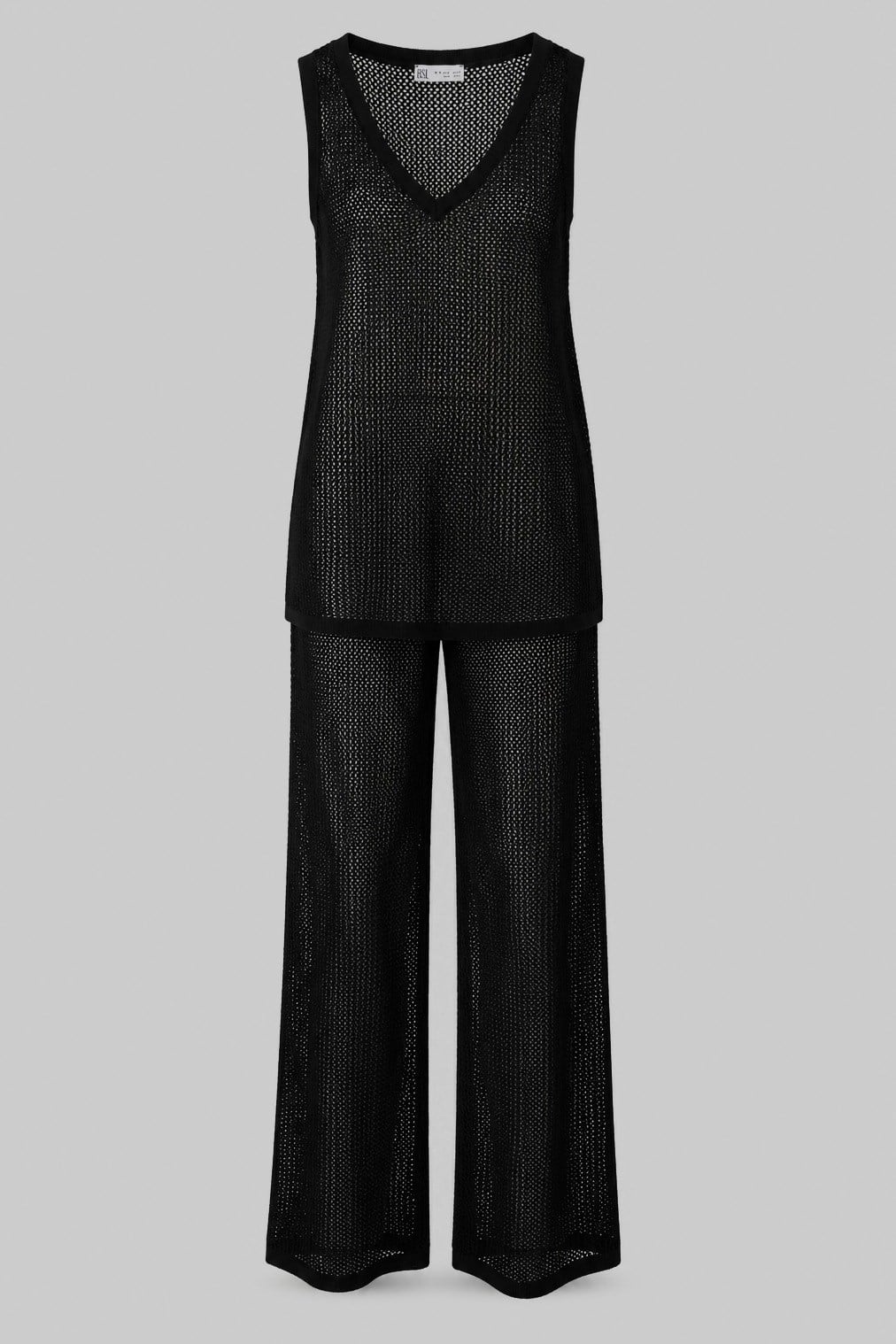 File Pantolon Bluz Takım SİYAH