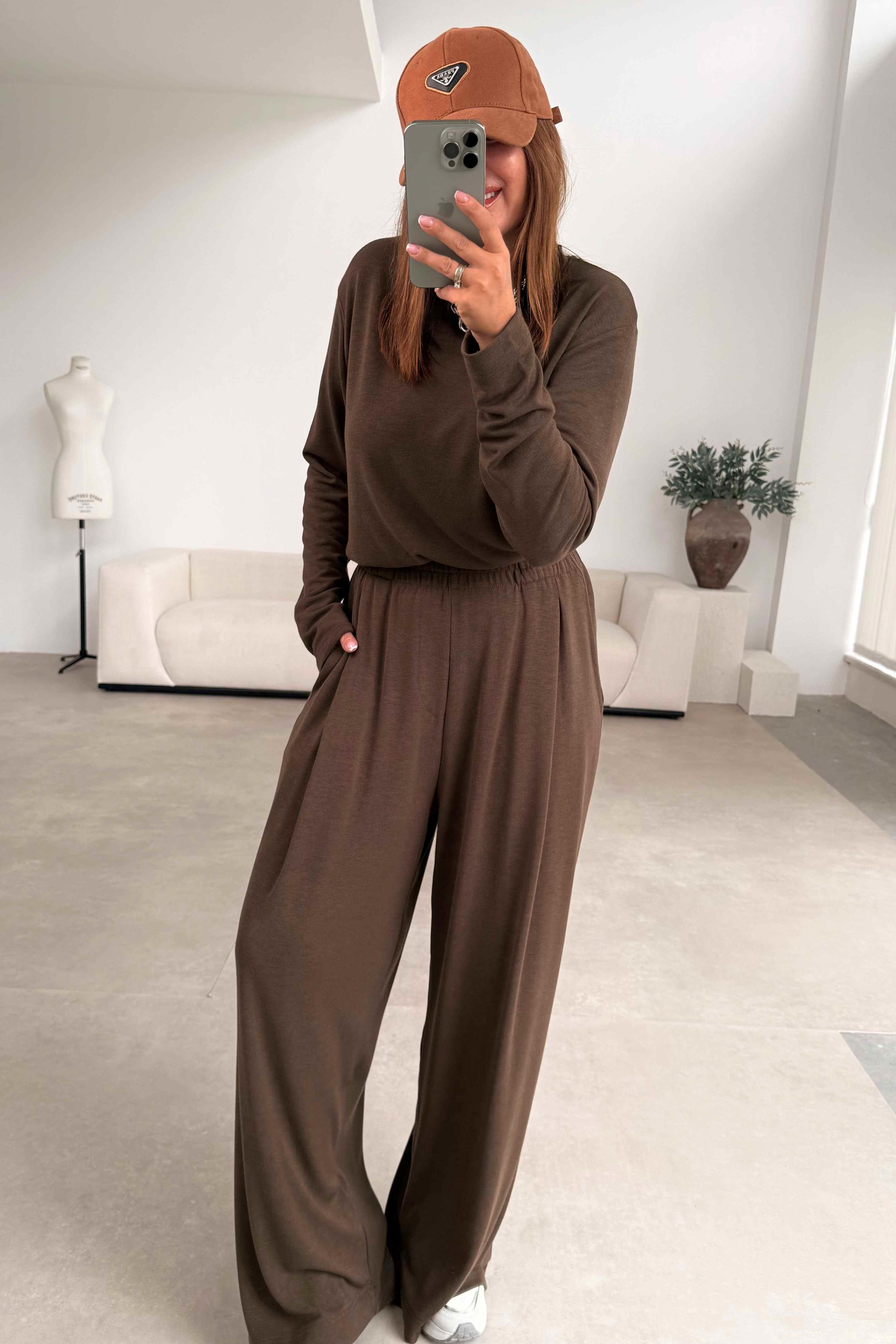 Haki Basic Eşofman Takımı 