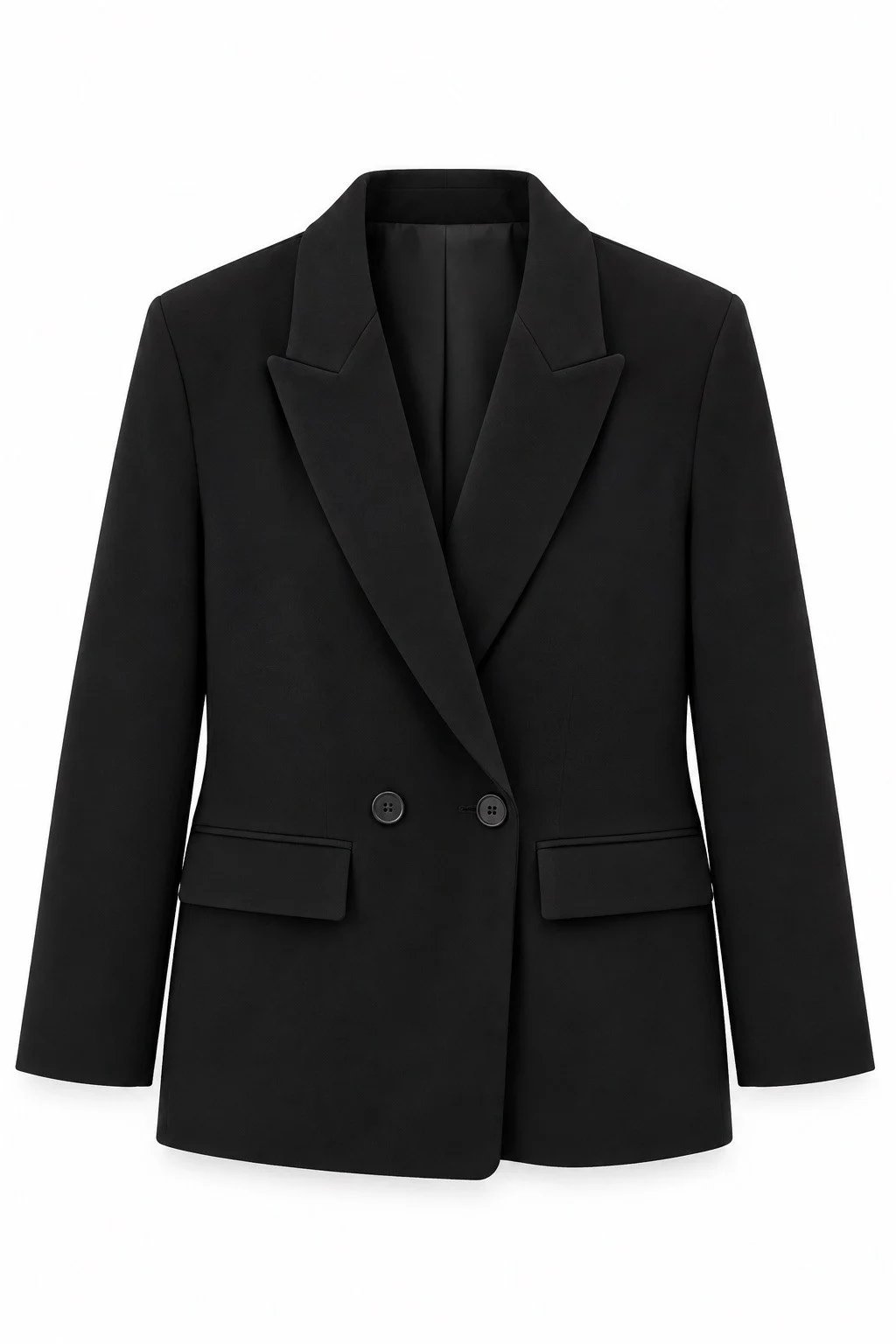 Kapak Cepli Blazer Ceket SİYAH